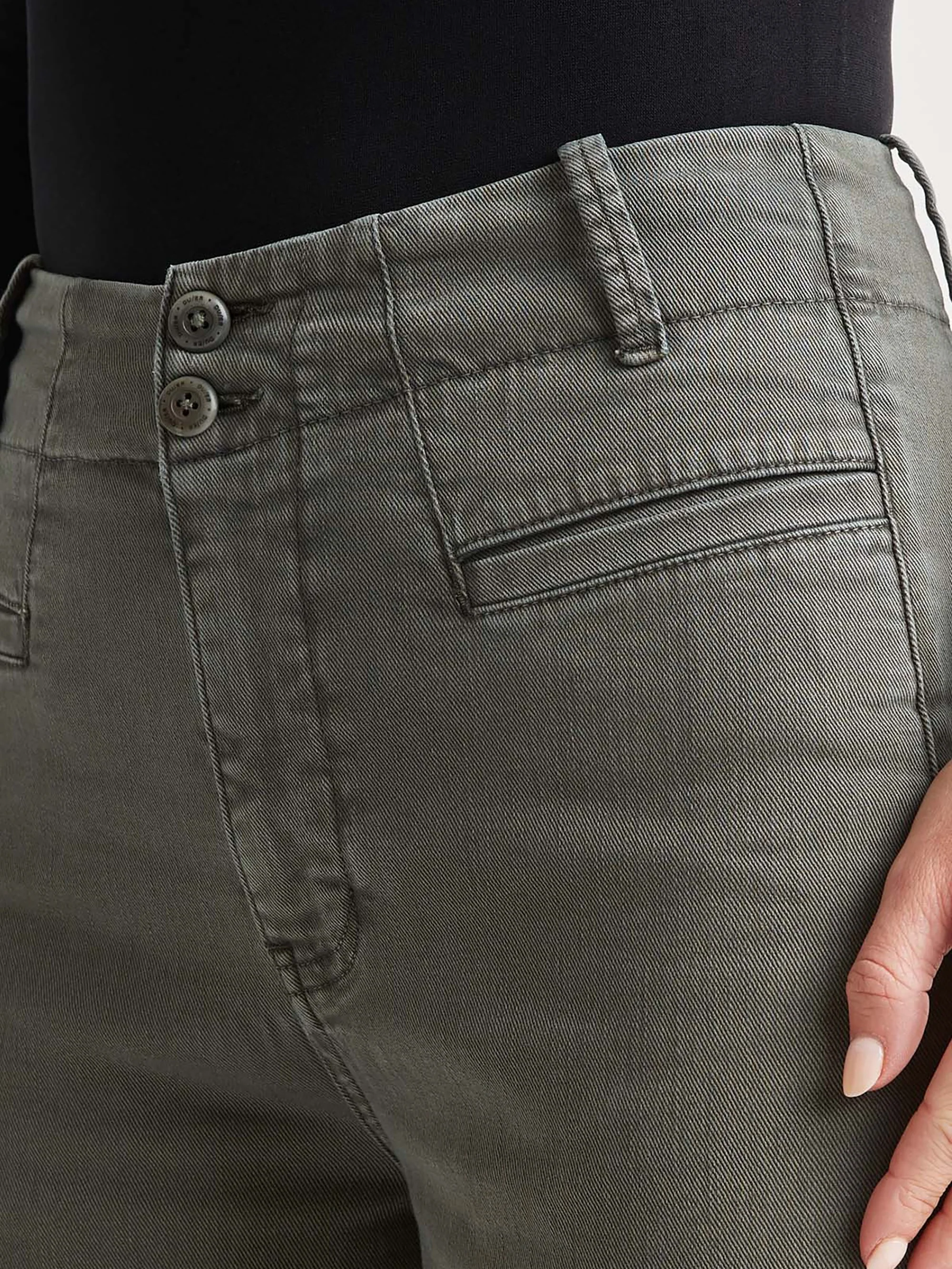 Duer Womens LuxTwill High Rise Trousers - Image 12