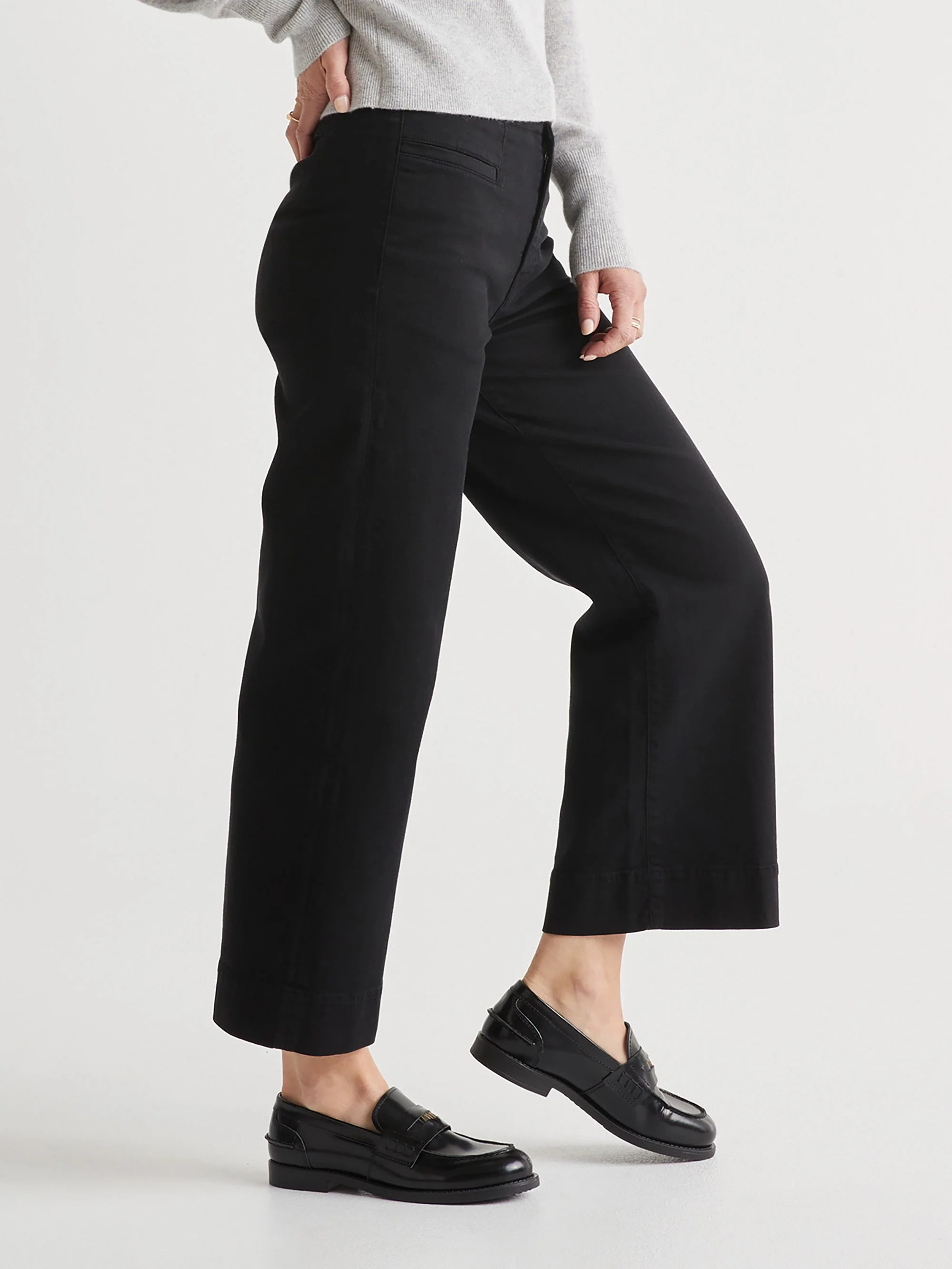 Duer Womens LuxTwill High Rise Trousers - Image 4