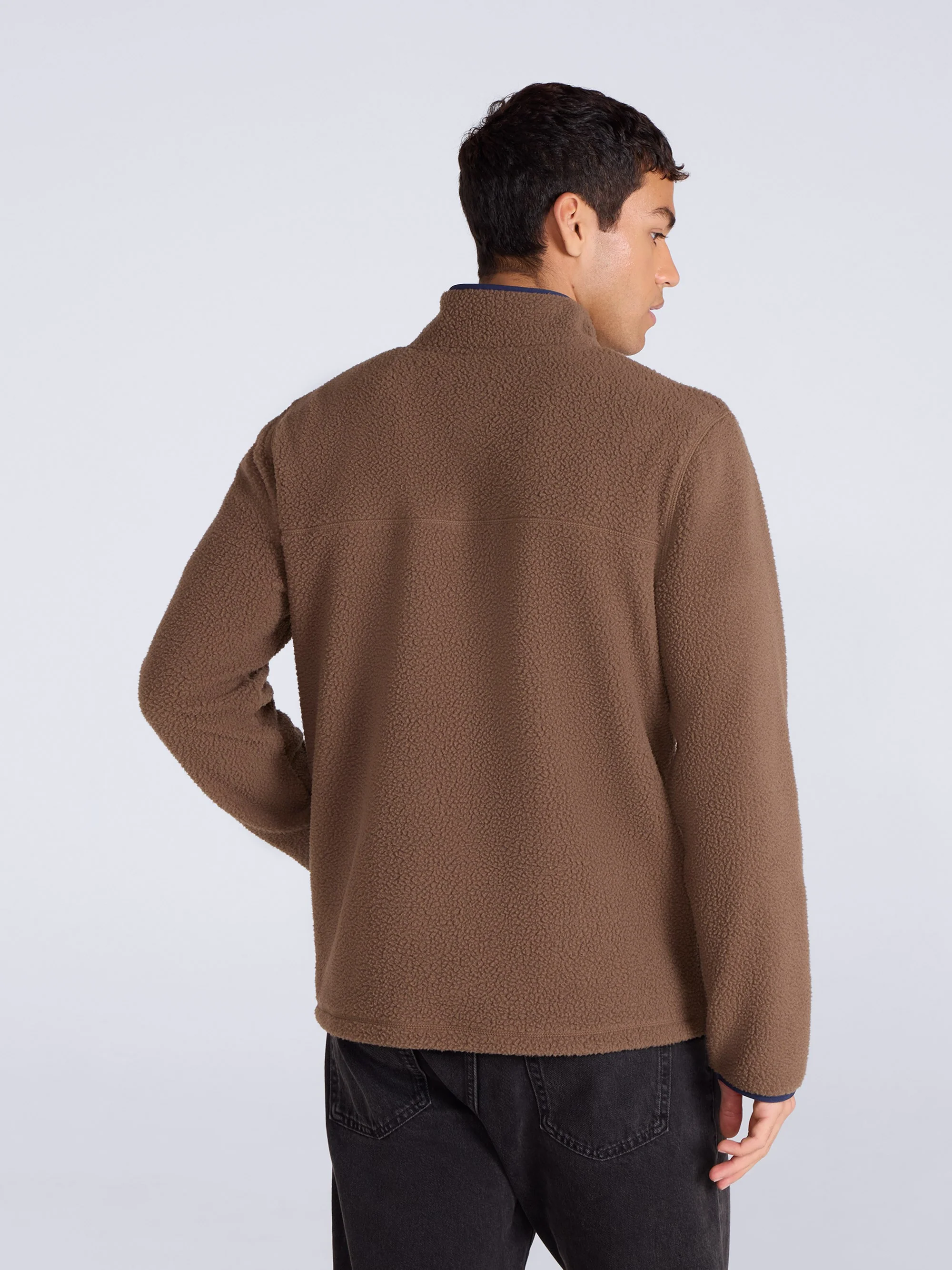 EMS Alfie Mens Sherpa Half Zip Fleece - Image 4