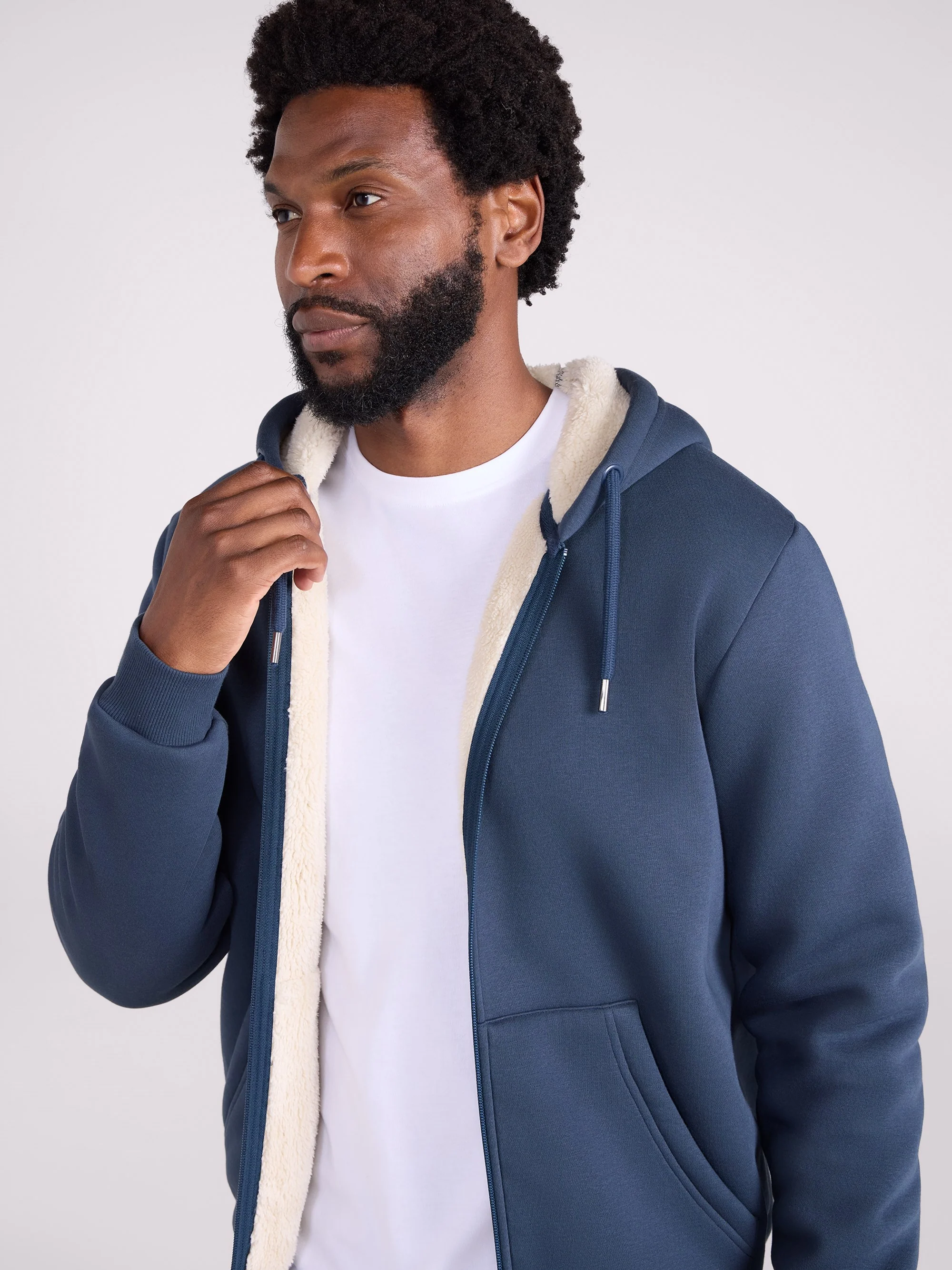EMS Dalton Mens Borg Lined Hoodie - Image 12
