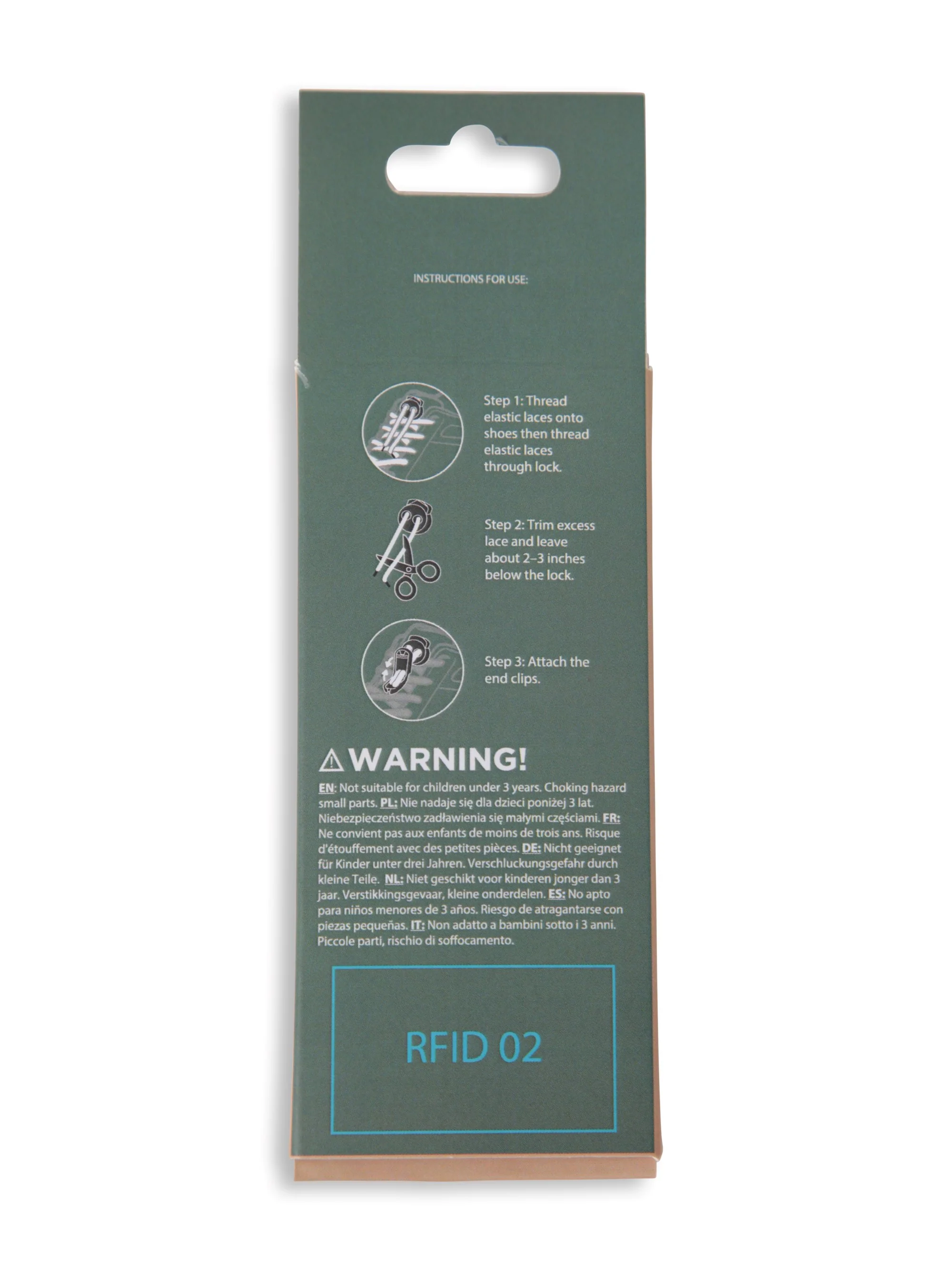EMS Elastic No Tie Shoe Laces - Image 3