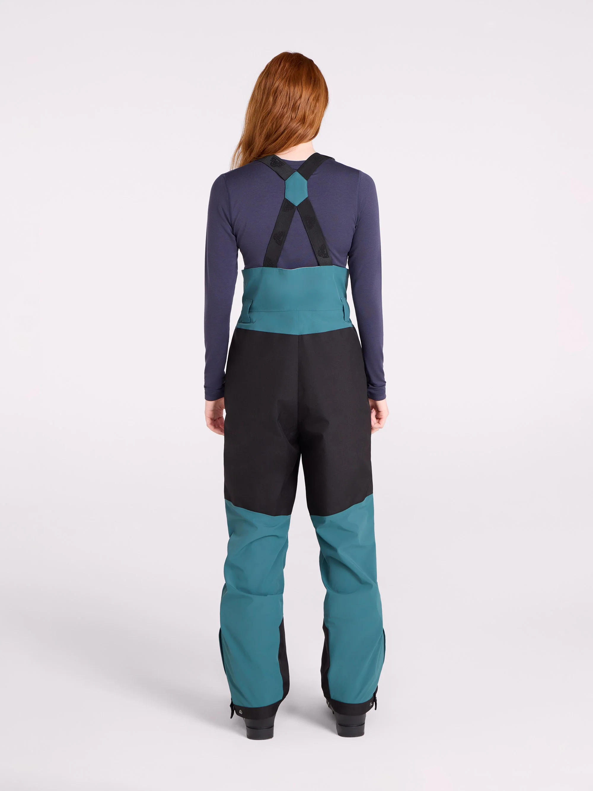 EMS Ellmau Womens 3 Layer Waterproof Bib Front Ski Pant - Image 13
