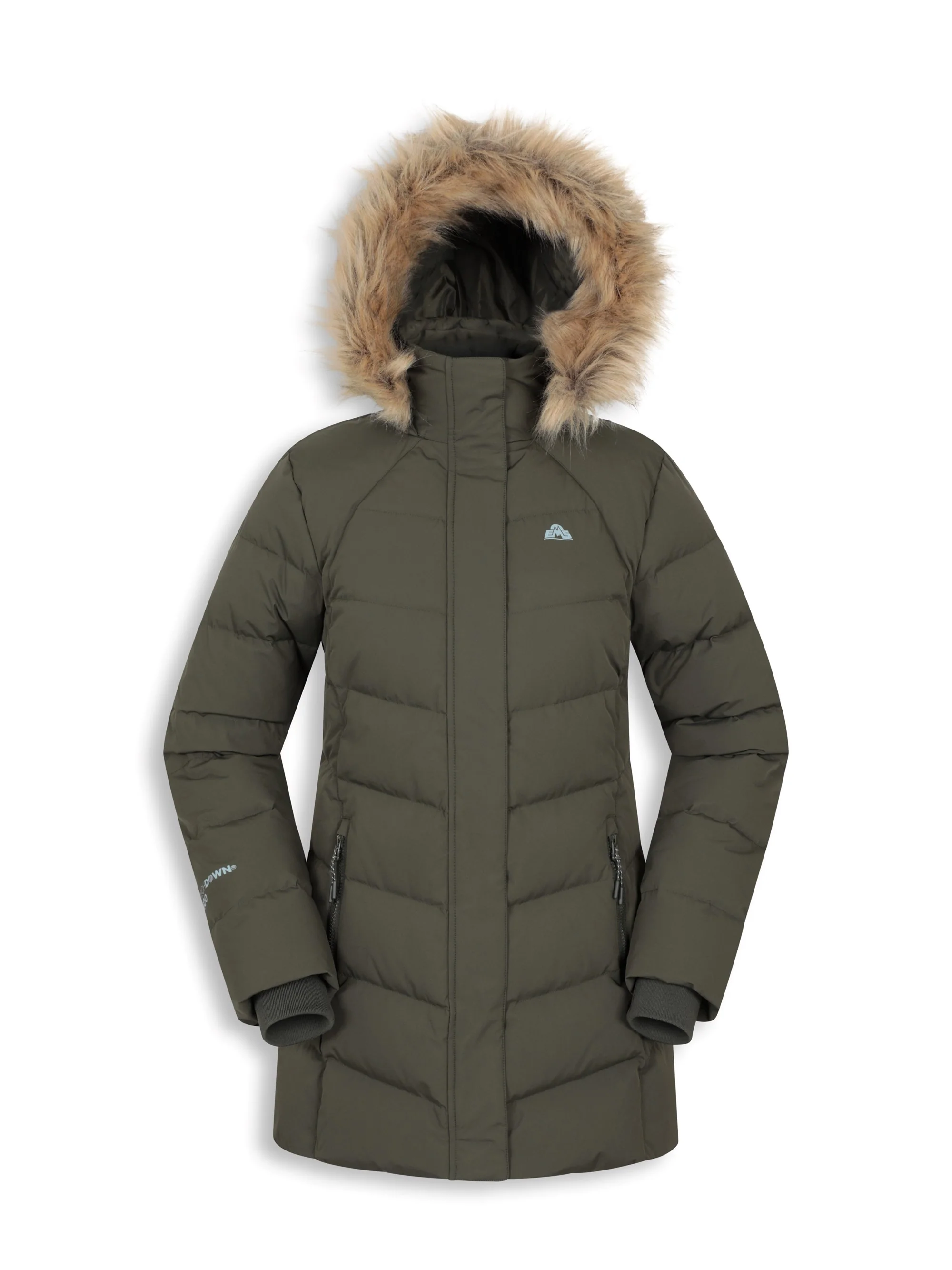 EMS Isla II Women’s Long Down Jacket - Image 6