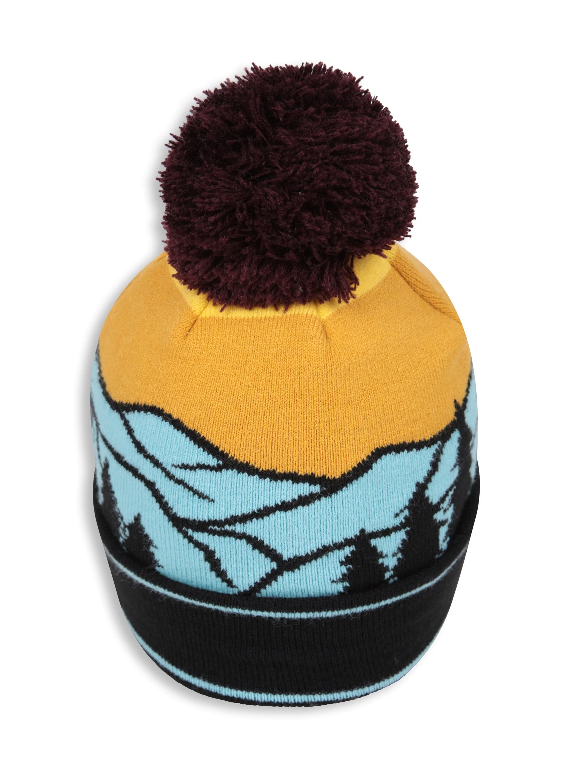 EMS Mens Jacquard Pom Beanie - Image 4