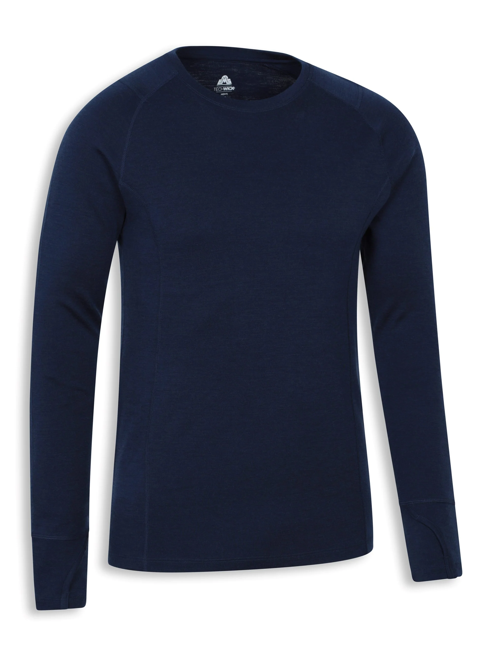 EMS Mens Merino Wool Crew Base Layer - Image 2