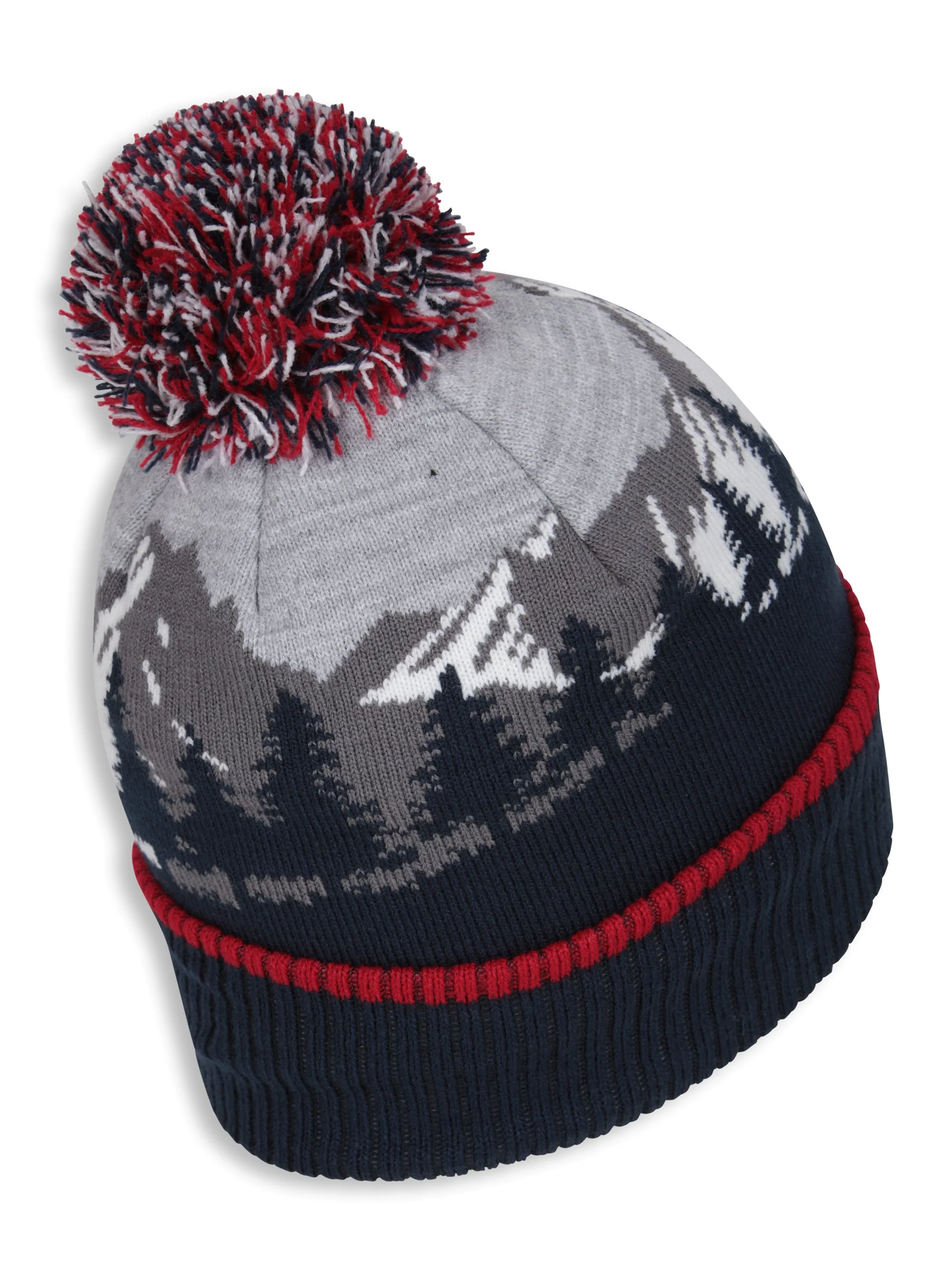 EMS Mens Sherpa Lined Pom Beanie - Image 3