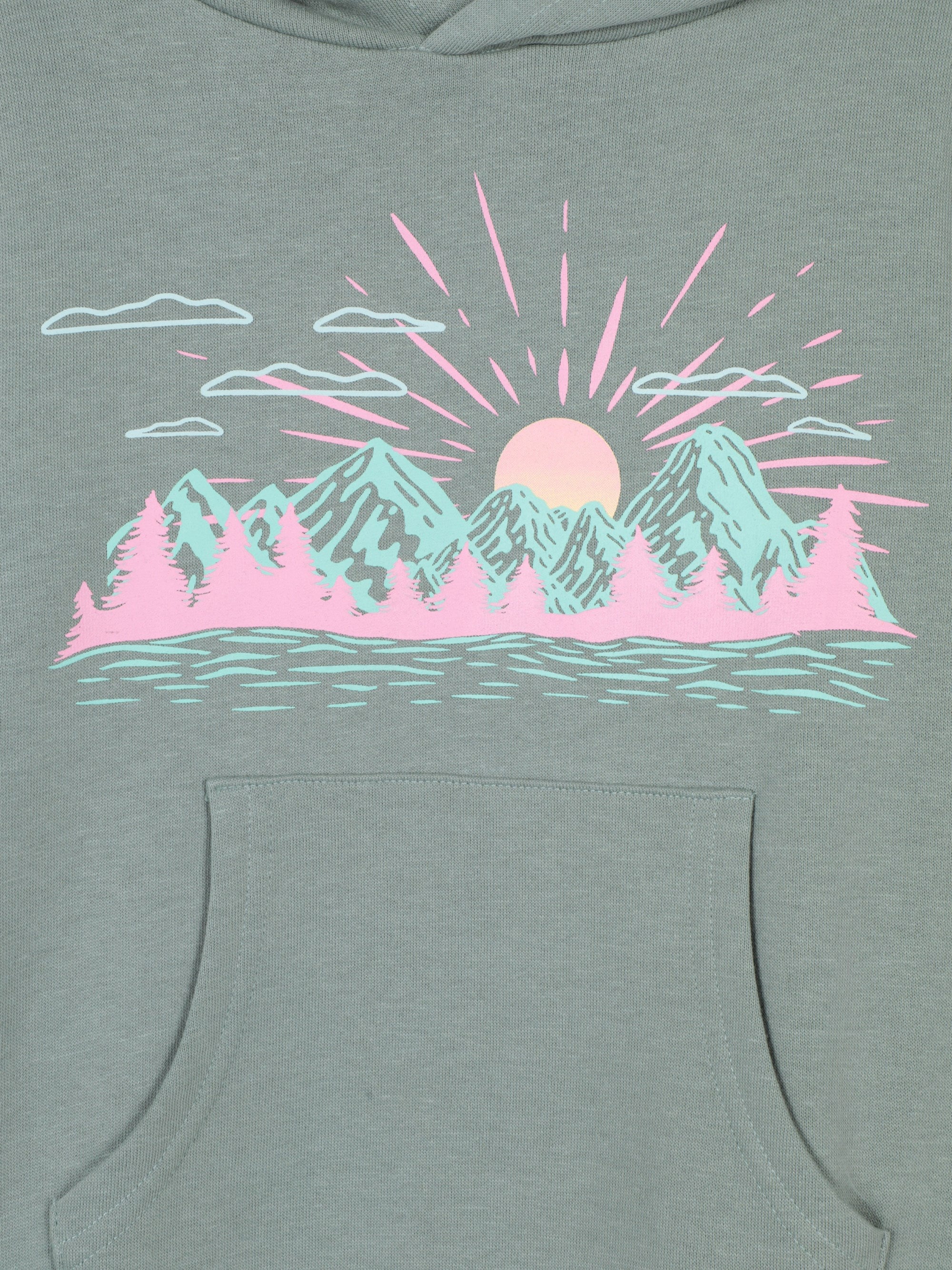 EMS Mountain Sunset Kids Hoodie - Image 3