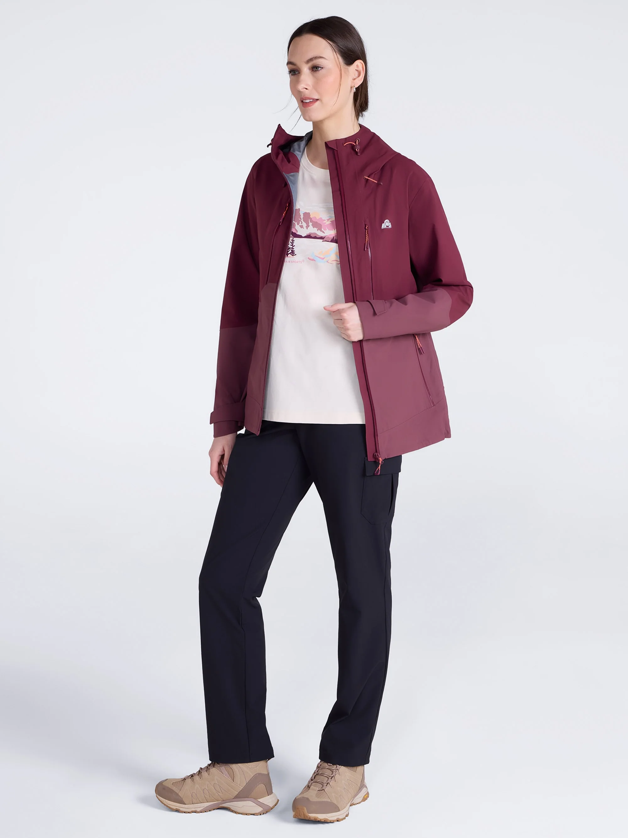 EMS Nordra Tech Womens 3-Layer Waterproof Jacket - Image 2