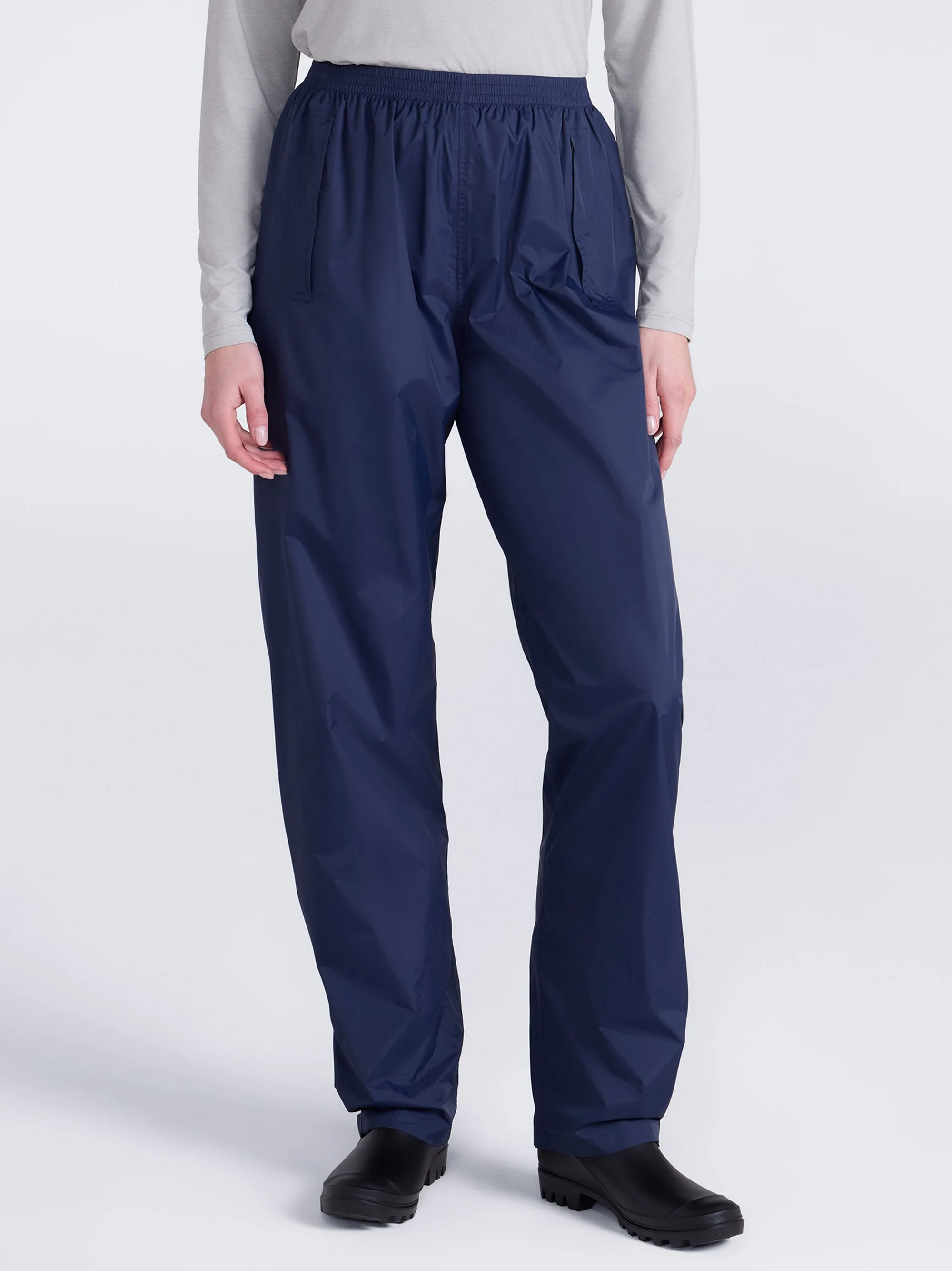 EMS Pakka Womens Lightweight Waterproof Rain Pants - Image 12