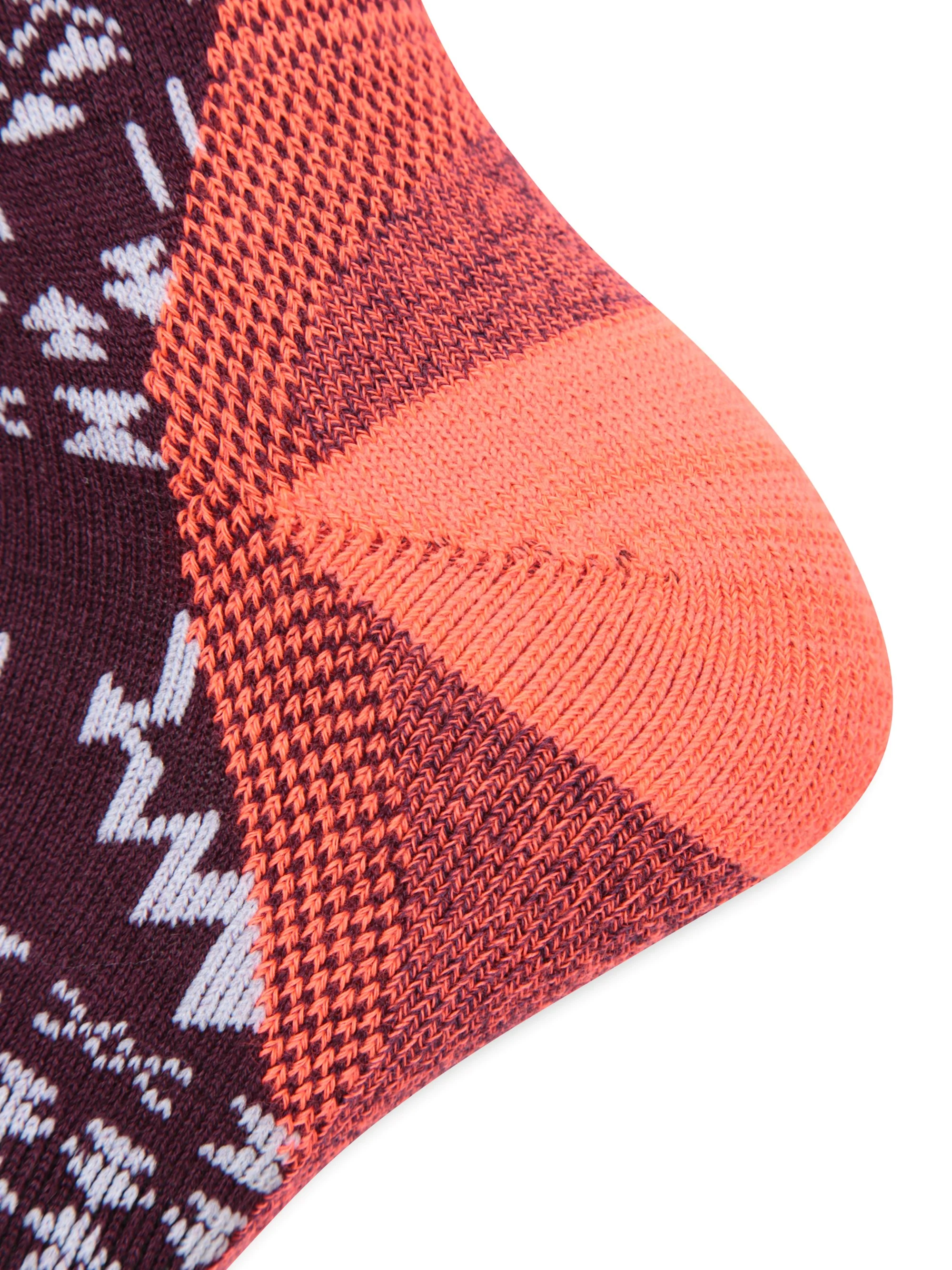 EMS Polar Patterned Merino Women's Knee Length Ski Socks - Image 3