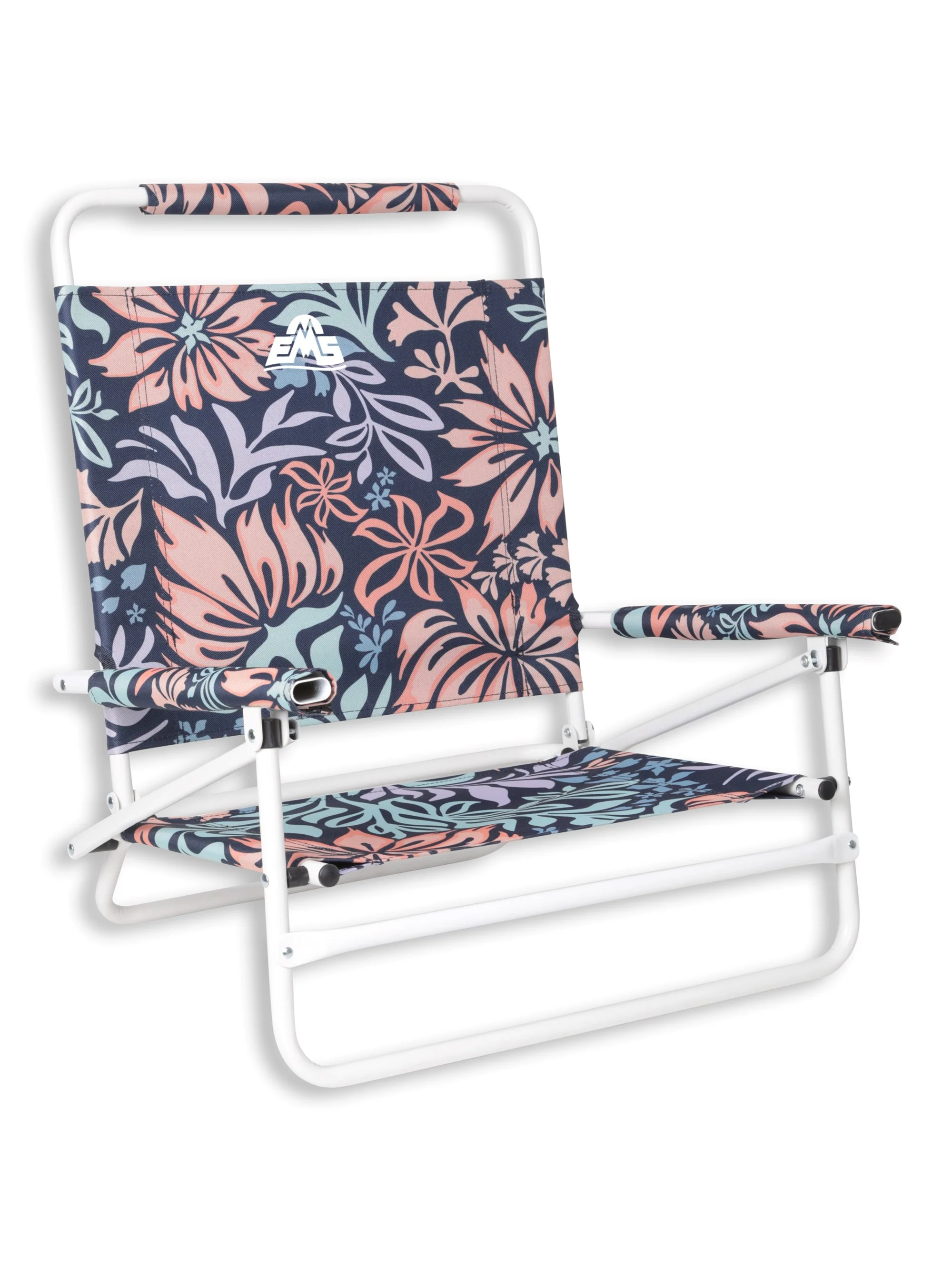 EMS Printed Low Folding Beach Chair