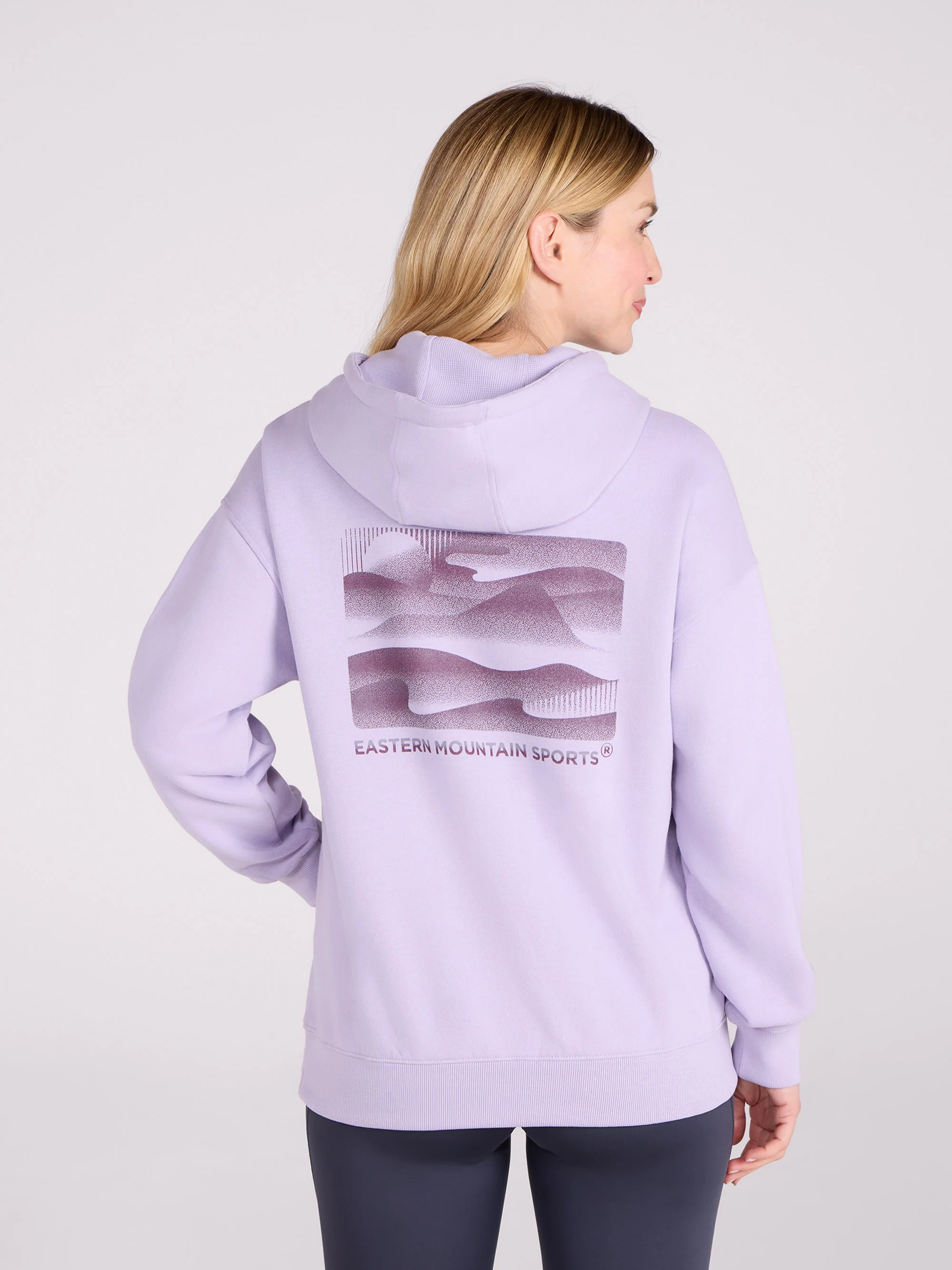 EMS Printed Womens Relaxed Fit Hoodie - Image 14