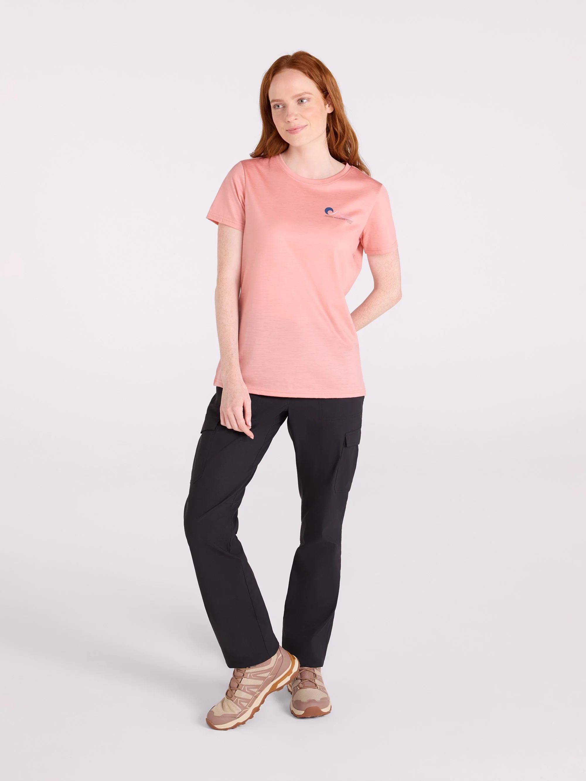 EMS Quest Womens Printed Thermal Short Sleeve Top - Image 13