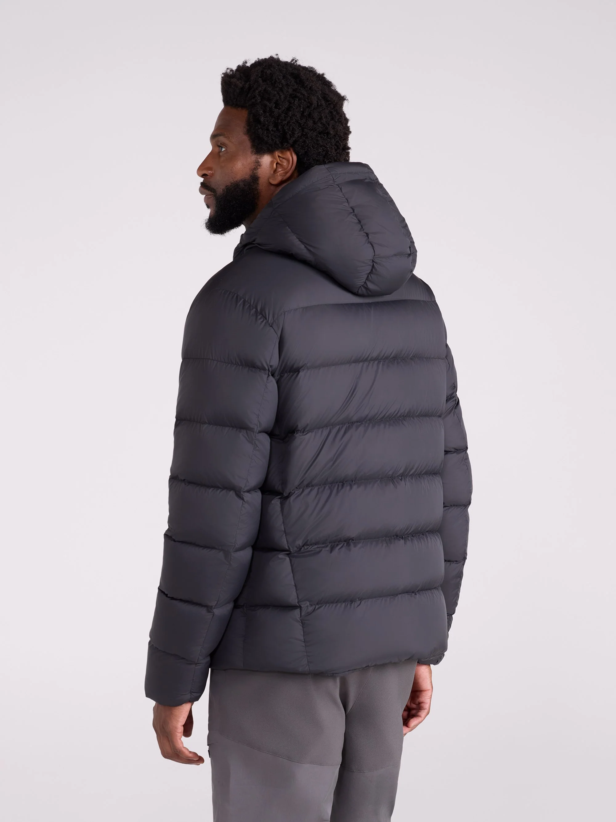 EMS Stratus Mens Hooded Packable Down Jacket - Image 3