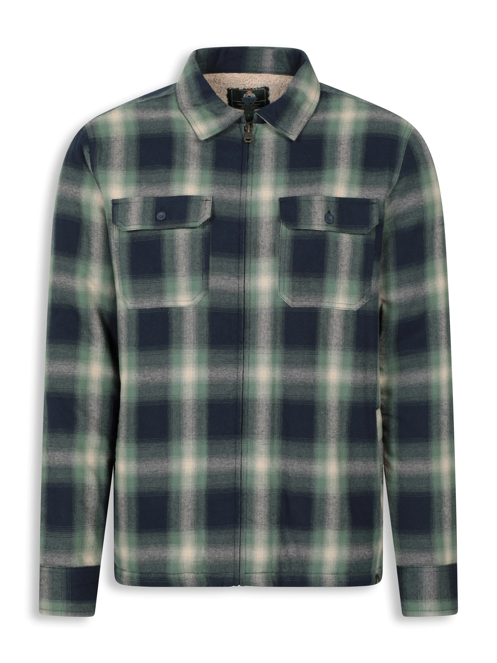 EMS Stream II Mens Flannel Fleece Lined Shirt