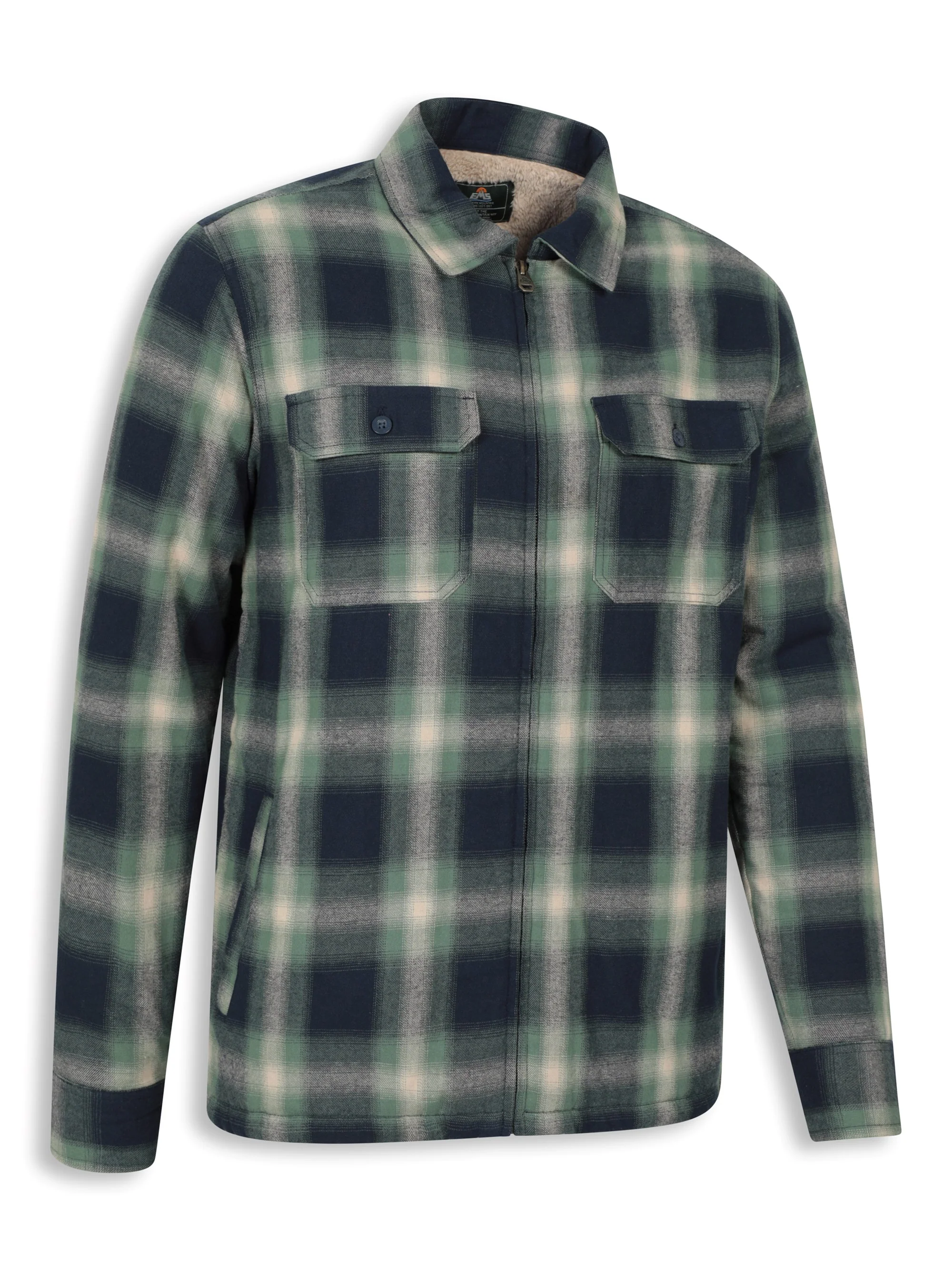 EMS Stream II Mens Flannel Fleece Lined Shirt - Image 2