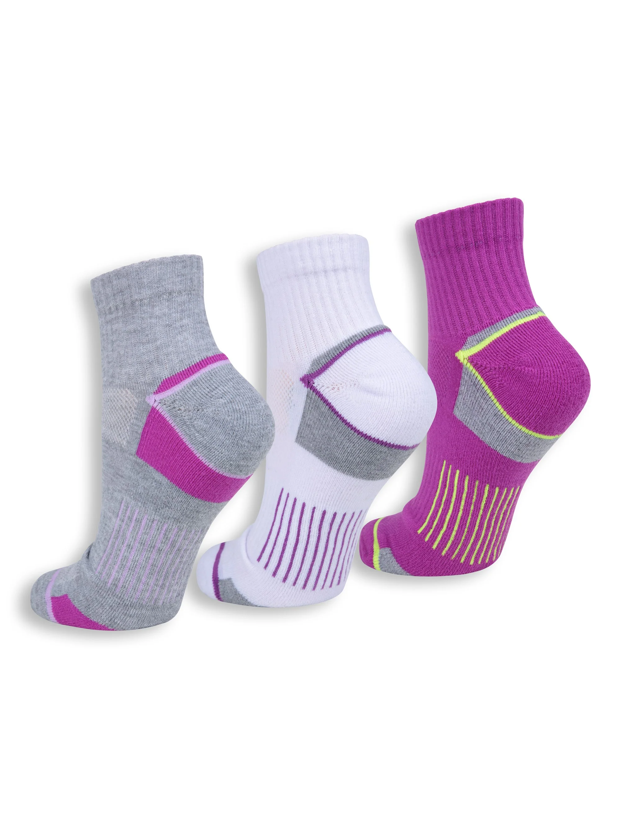 EMS Techwick Performance Womens Quarter Length Socks 3-Pack - Image 8