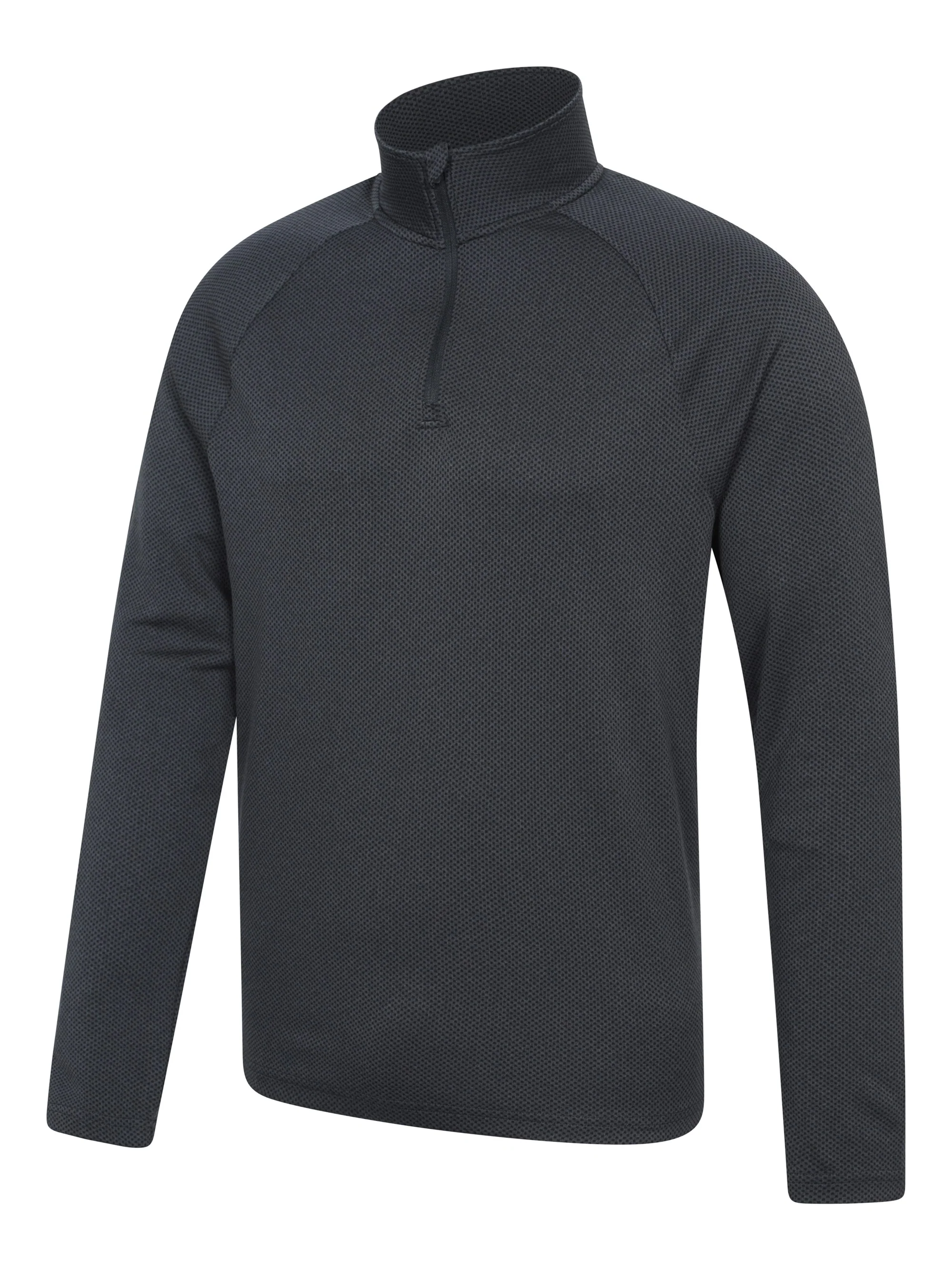 EMS Top Spin Men’s Textured Half-Zip Midlayer - Image 2
