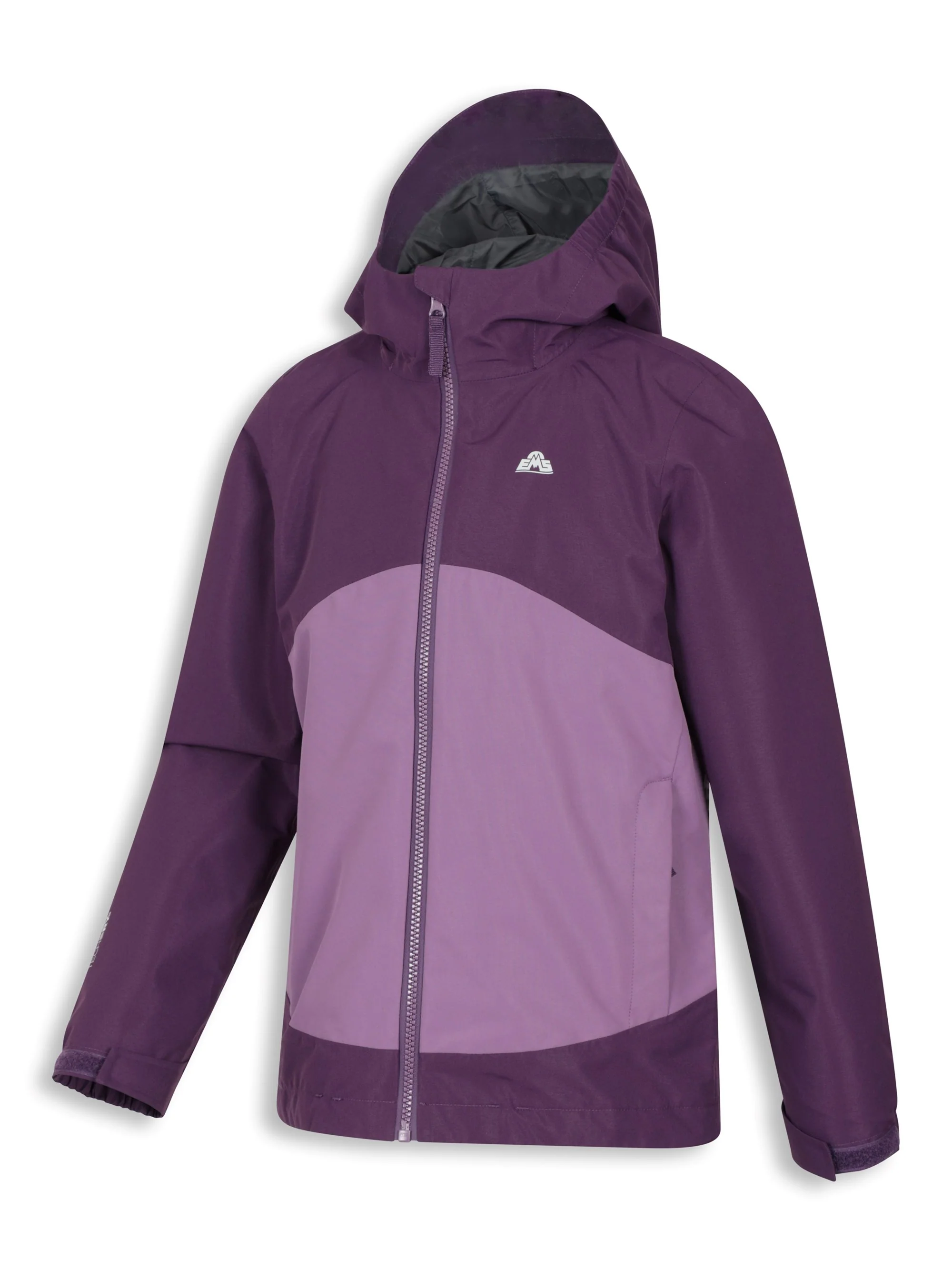 EMS Whirlwind Kids Two Tone Rain Jacket - Image 4