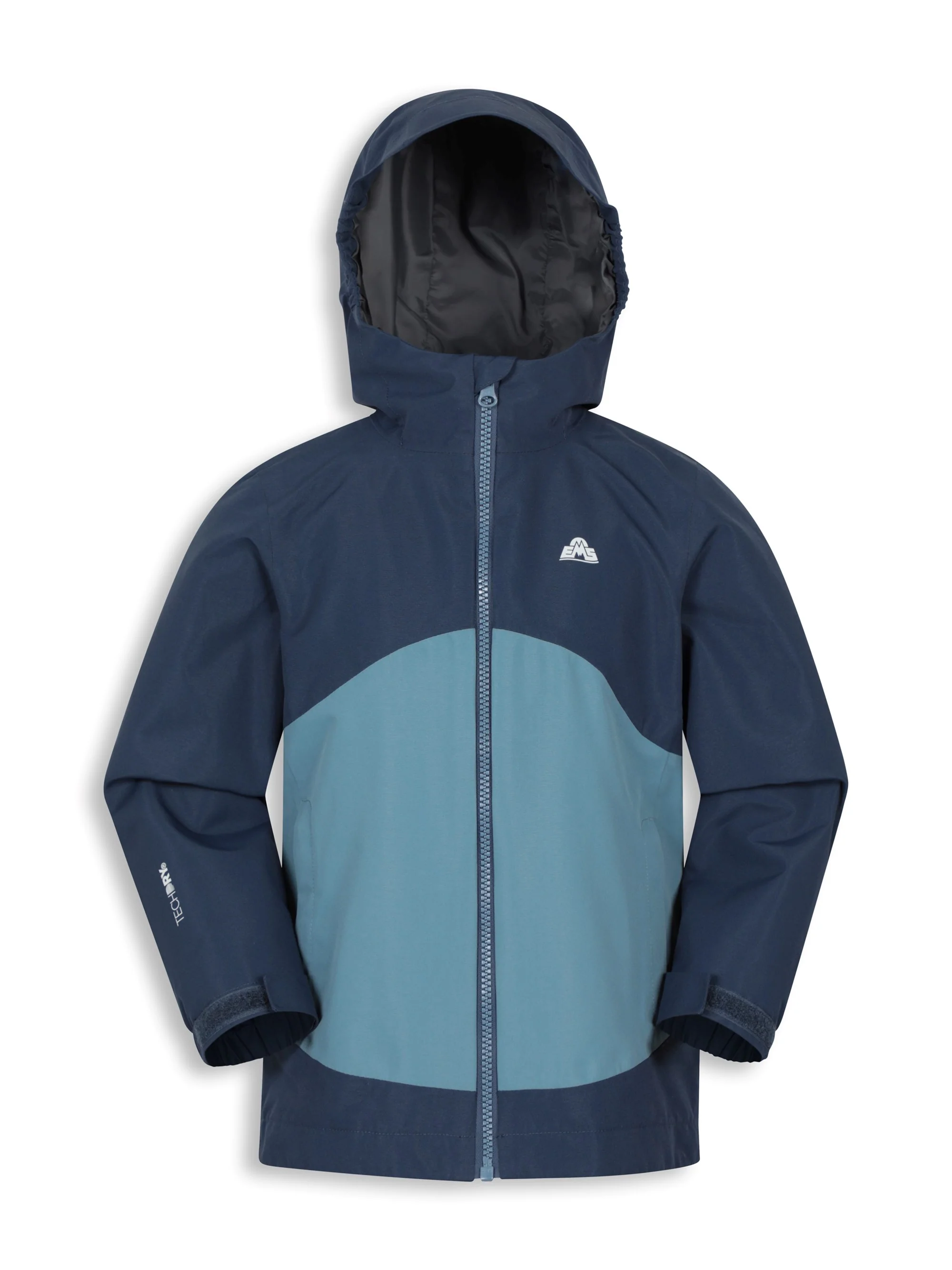 EMS Whirlwind Kids Two Tone Rain Jacket - Image 7