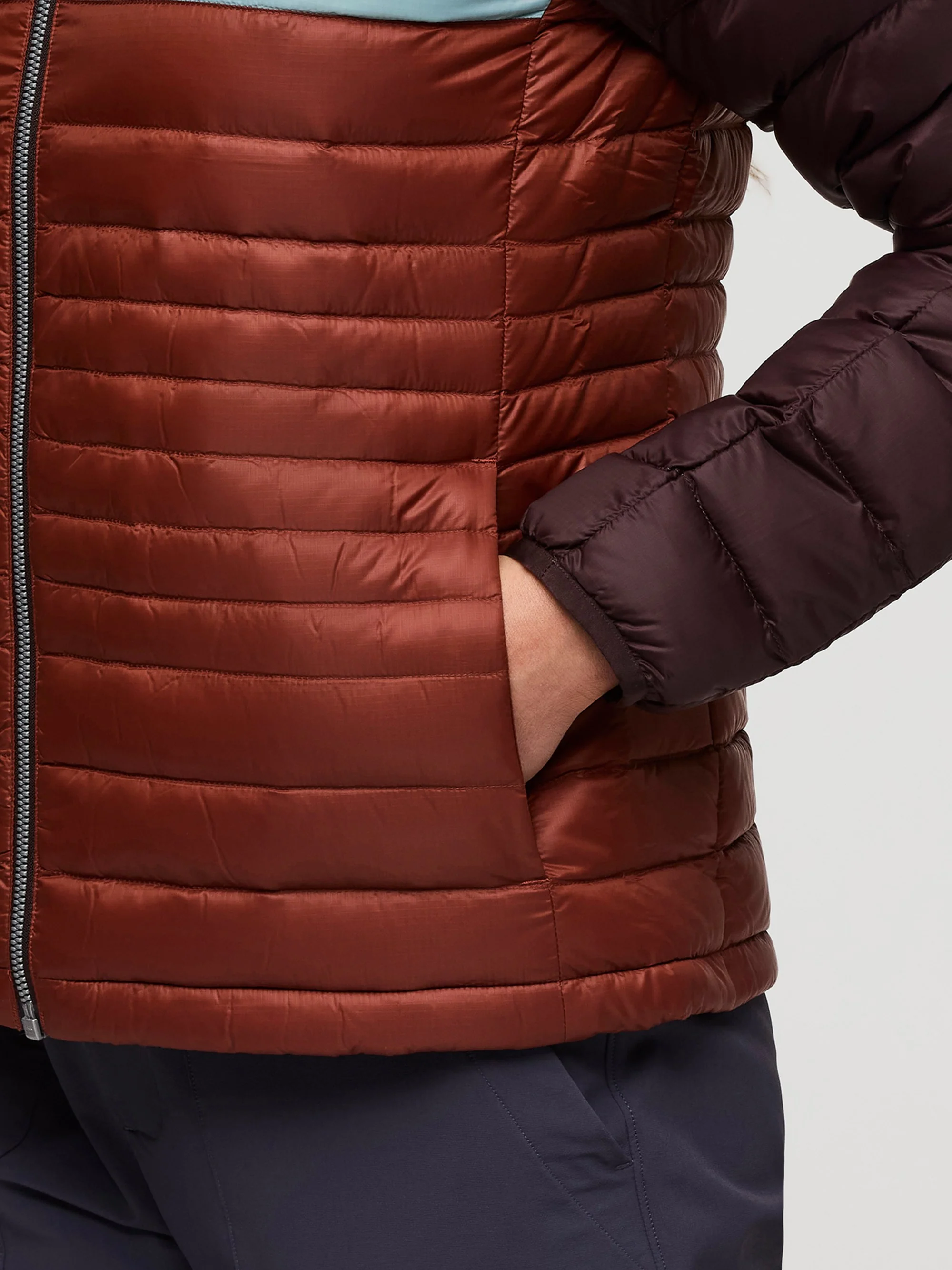 Fuego Womens Down Hooded Jacket - Image 7