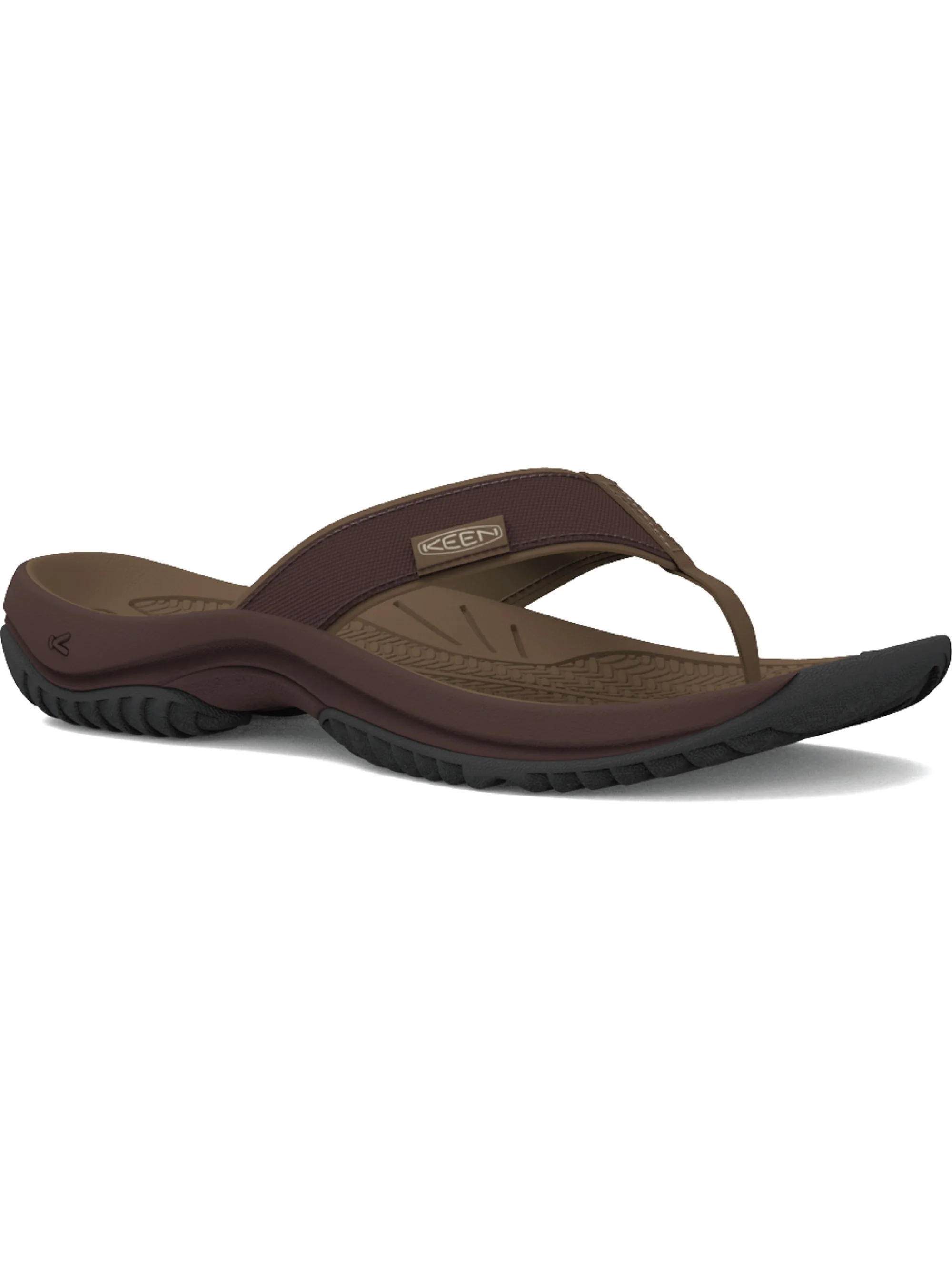 KEEN Men's Kona Leather Flip-Flop - Image 4