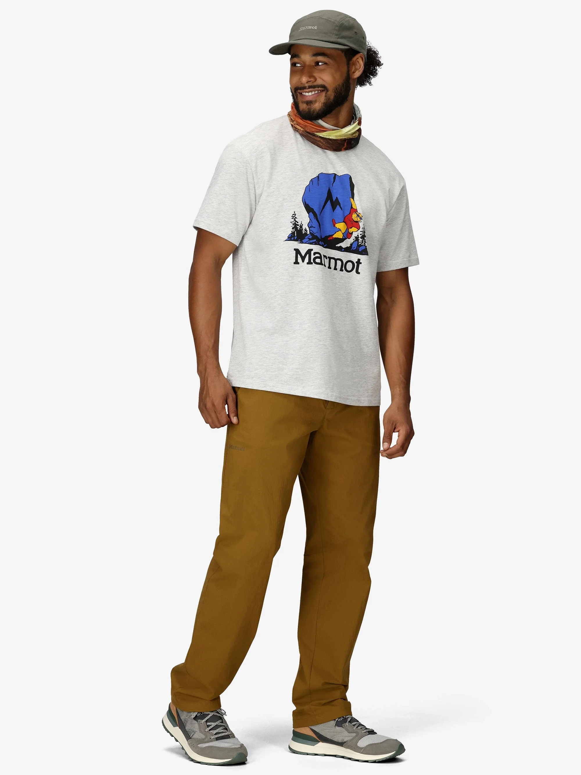 Marmot Mens Bouldering Marty Short-Sleeve T-Shirt - Image 3
