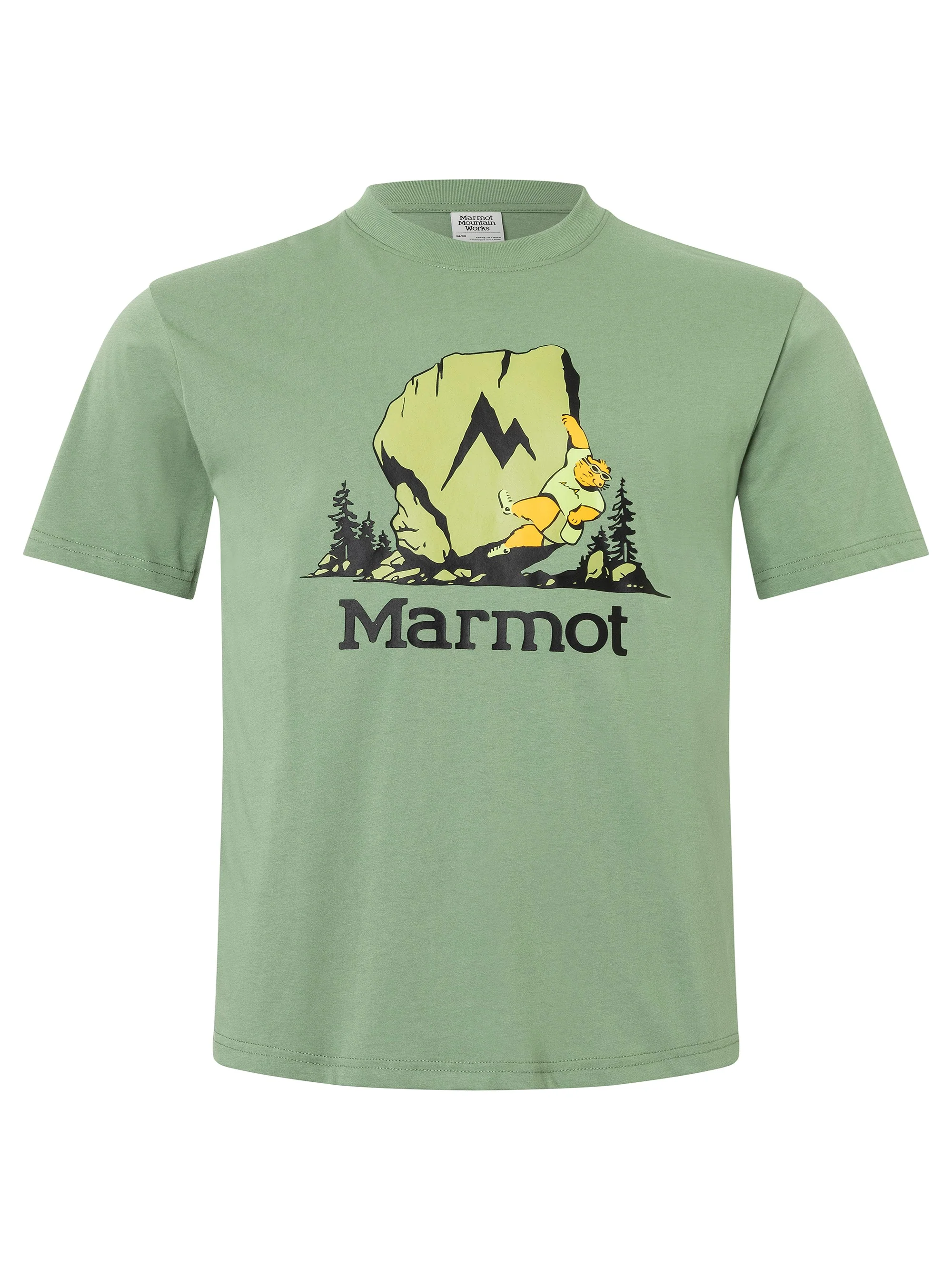 Marmot Mens Bouldering Marty Short-Sleeve T-Shirt - Image 9