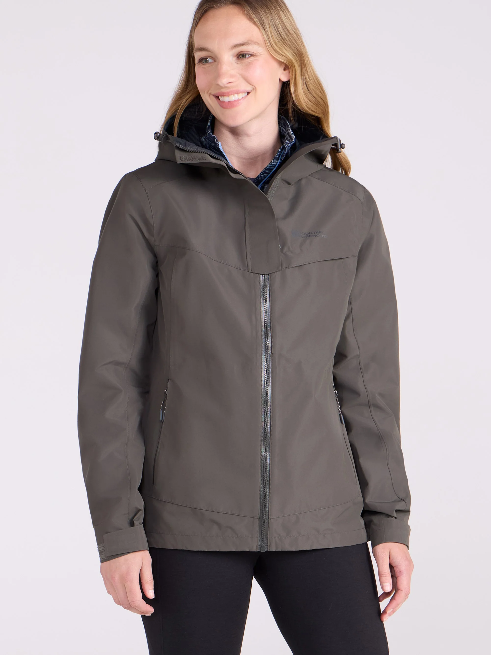 Mountain Warehouse Arlberg Womens 2.5 Layer Rain Jacket - Image 3