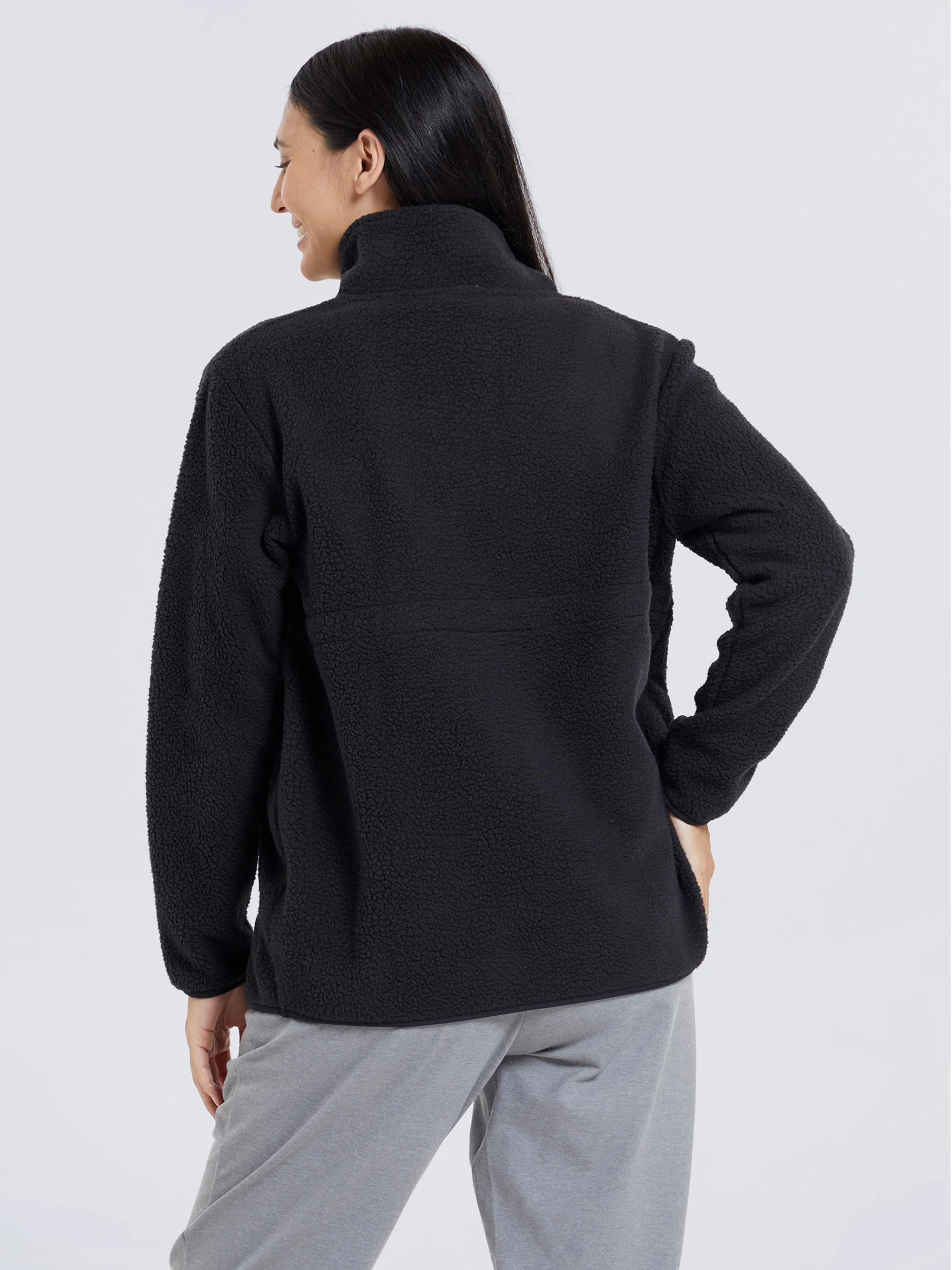Mountain Warehouse Cozy Sherpa Half-Zip Fleece - Image 4