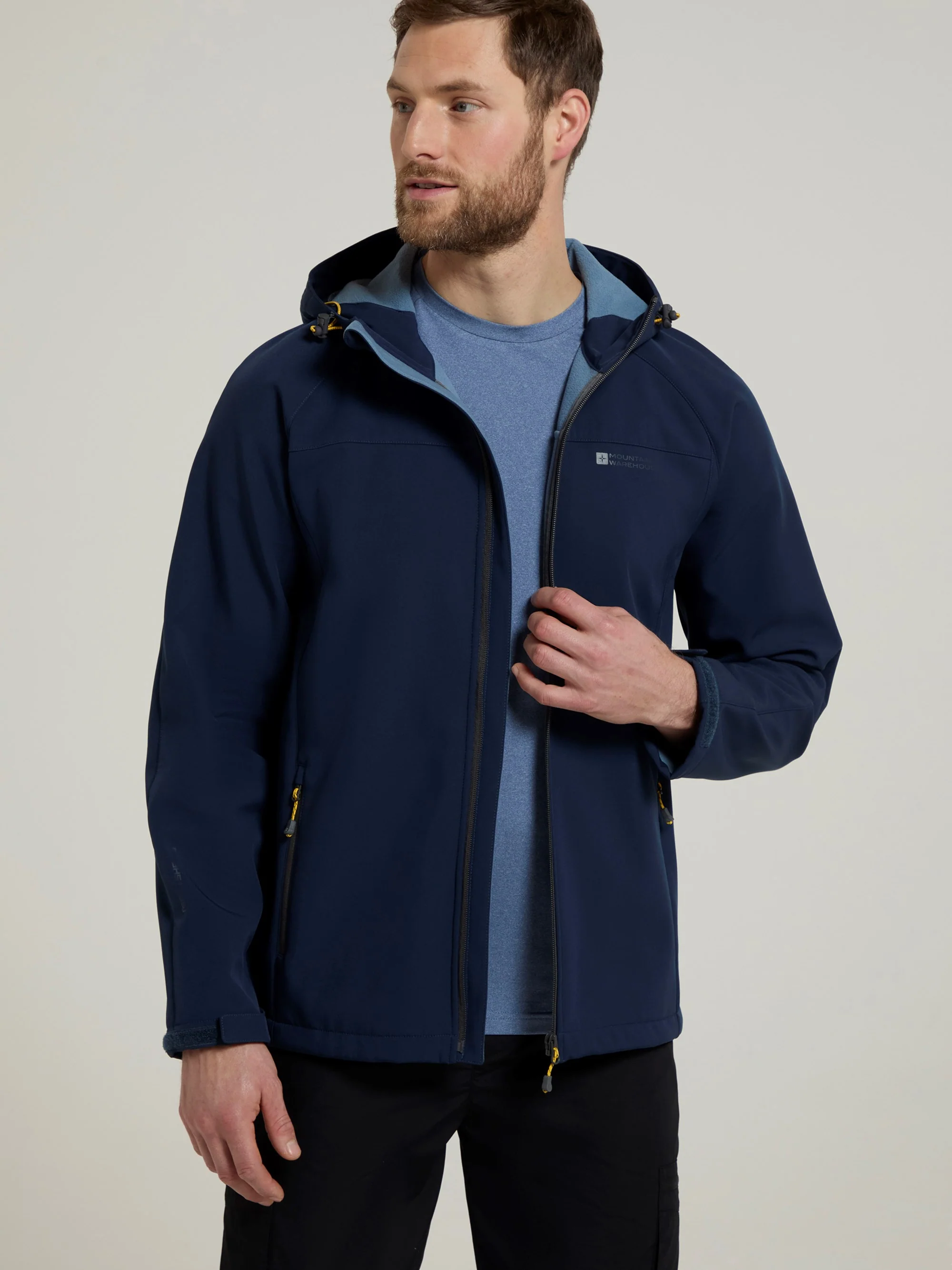 Mountain Warehouse Exodus Mens Water-Resistant Softshell Jacket - Image 3