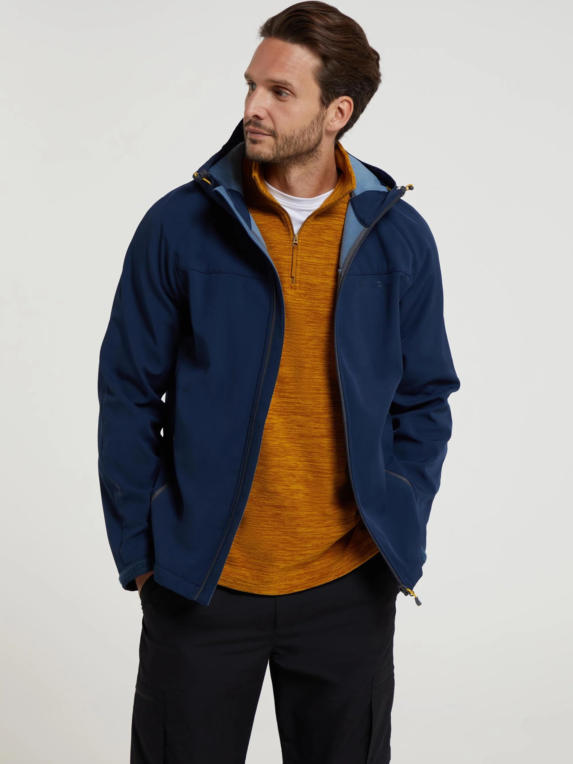 Mountain Warehouse Exodus Mens Water-Resistant Softshell Jacket - Image 7
