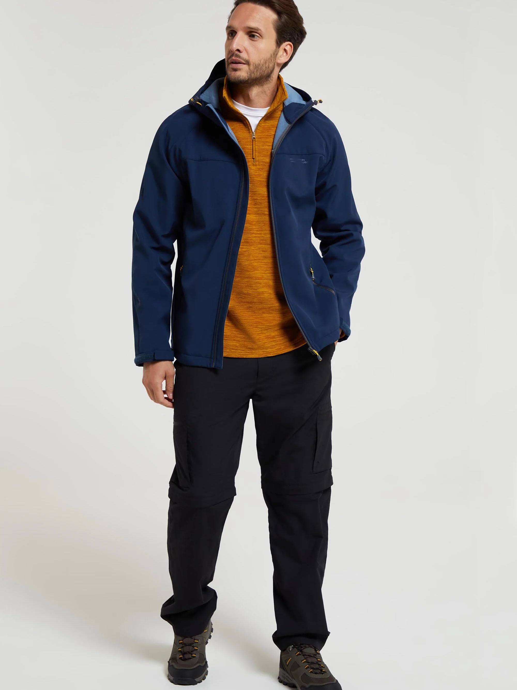Mountain Warehouse Exodus Mens Water-Resistant Softshell Jacket - Image 8