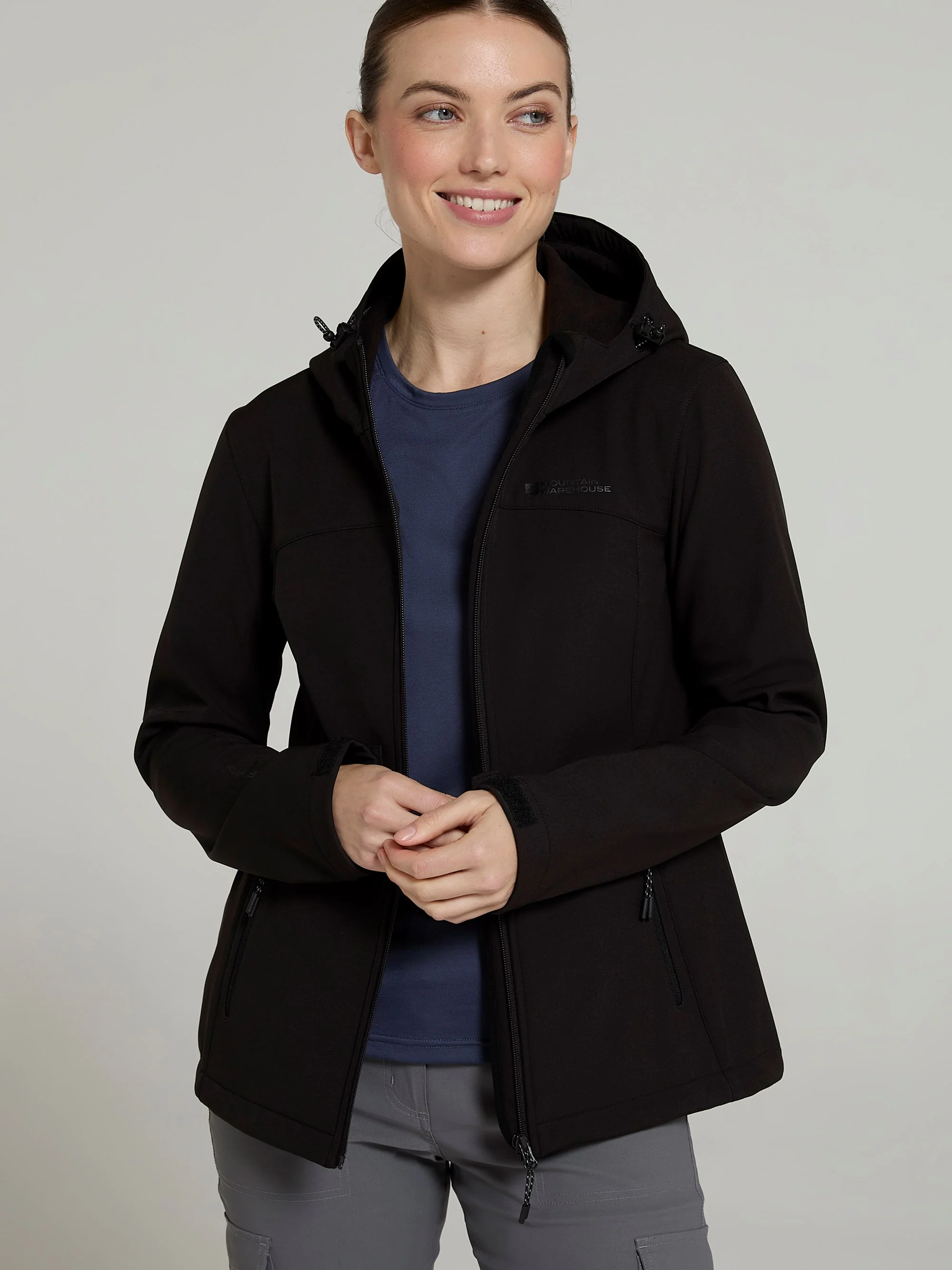 Mountain Warehouse Exodus Womens Water Resistant Softshell Jacket - Image 3