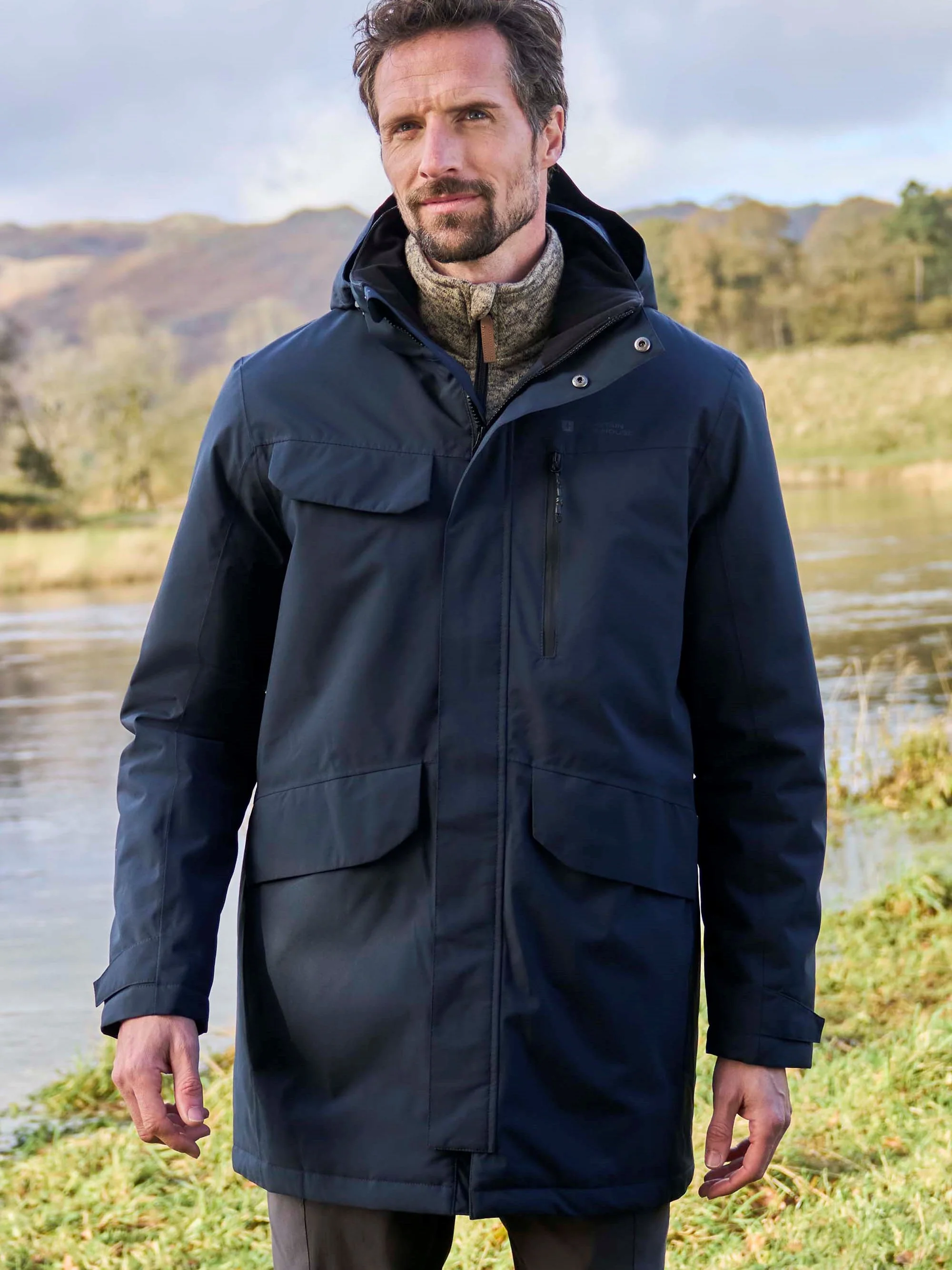 Mountain Warehouse Reid Mens Waterproof Lightweight Padded Jacket - Image 15