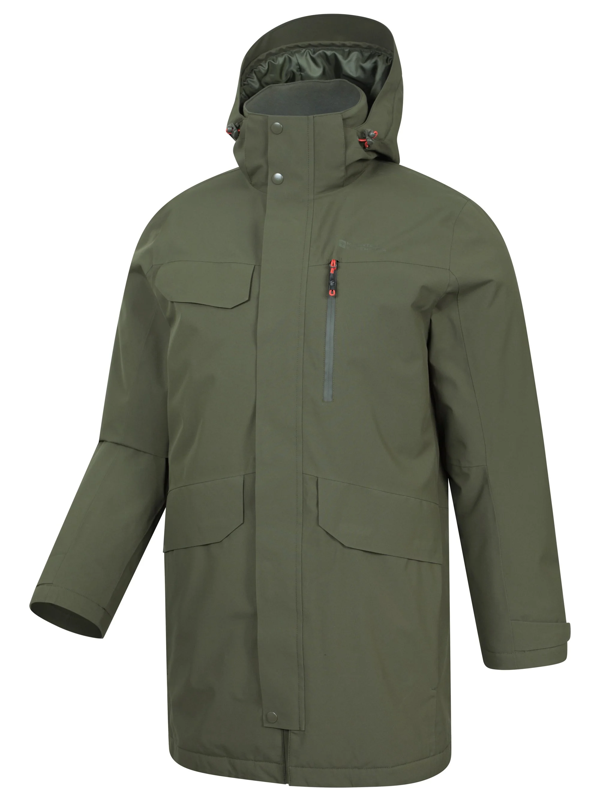 Mountain Warehouse Reid Mens Waterproof Lightweight Padded Jacket - Image 4