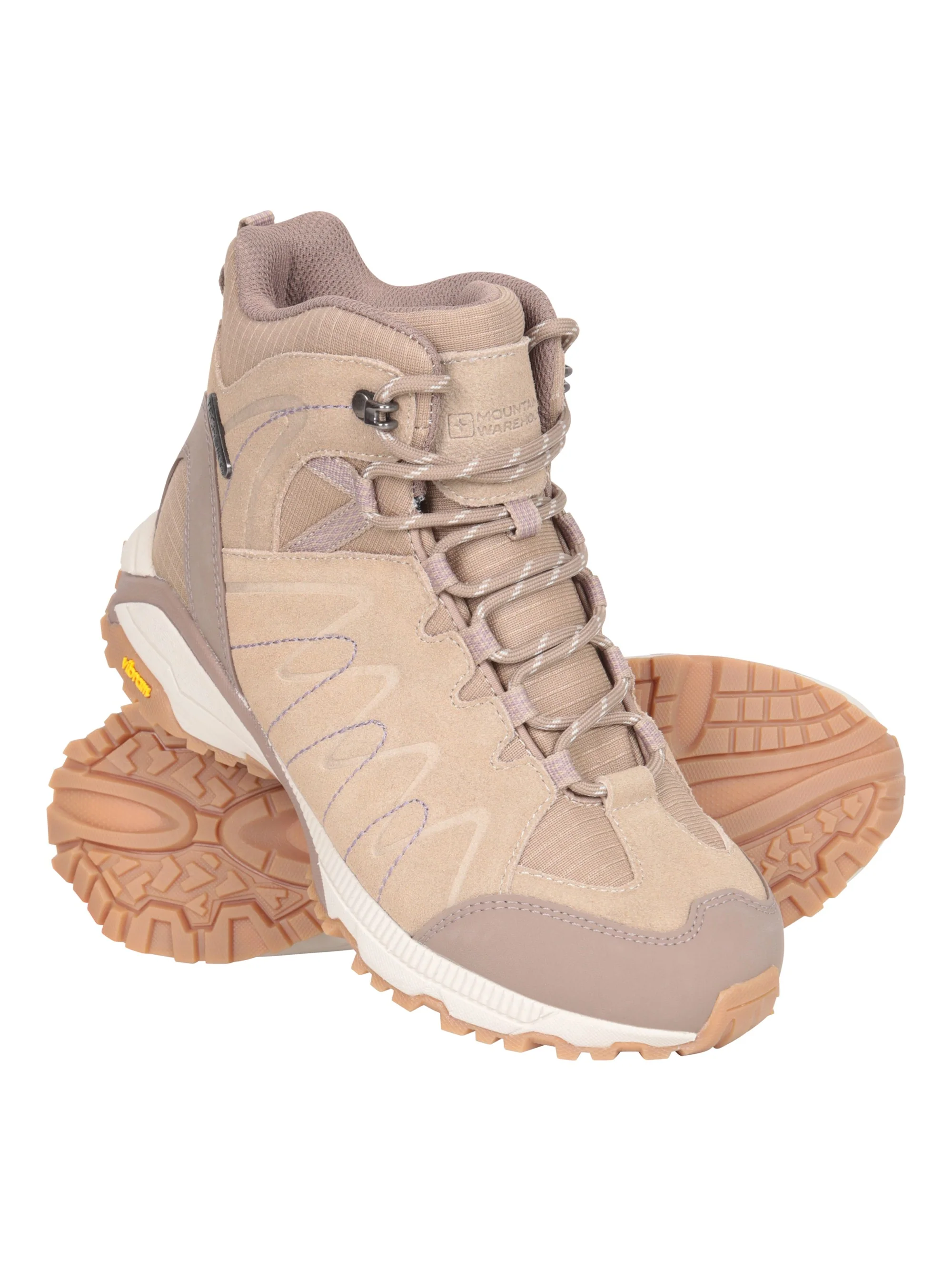 Mountain Warehouse Rockies Extreme Womens Waterproof Vibram Hiking Boots - Image 2