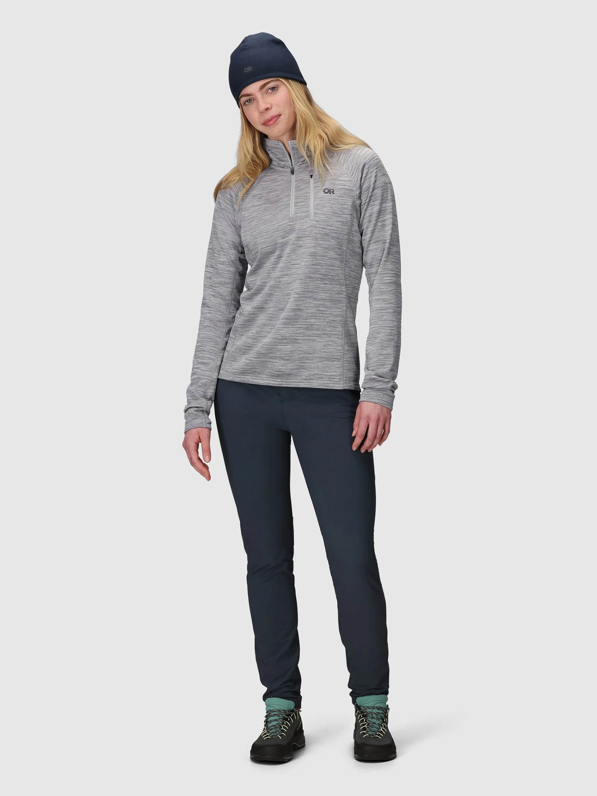 Outdoor Research Womens Vigor Grid Fleece Quarter Zip - Image 4