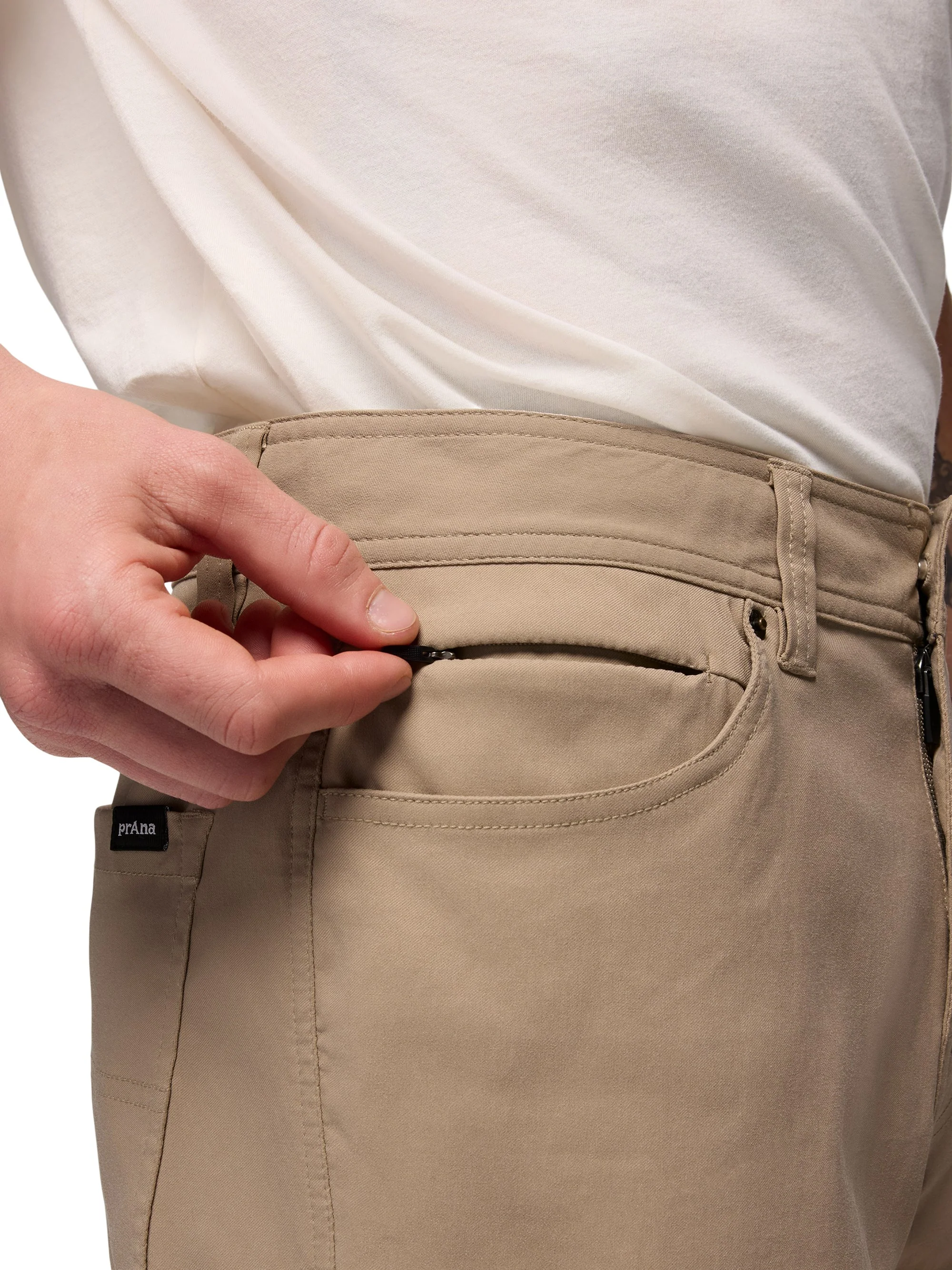 prAna Stretch Zion Mens 5 Pocket Shorts - Image 4