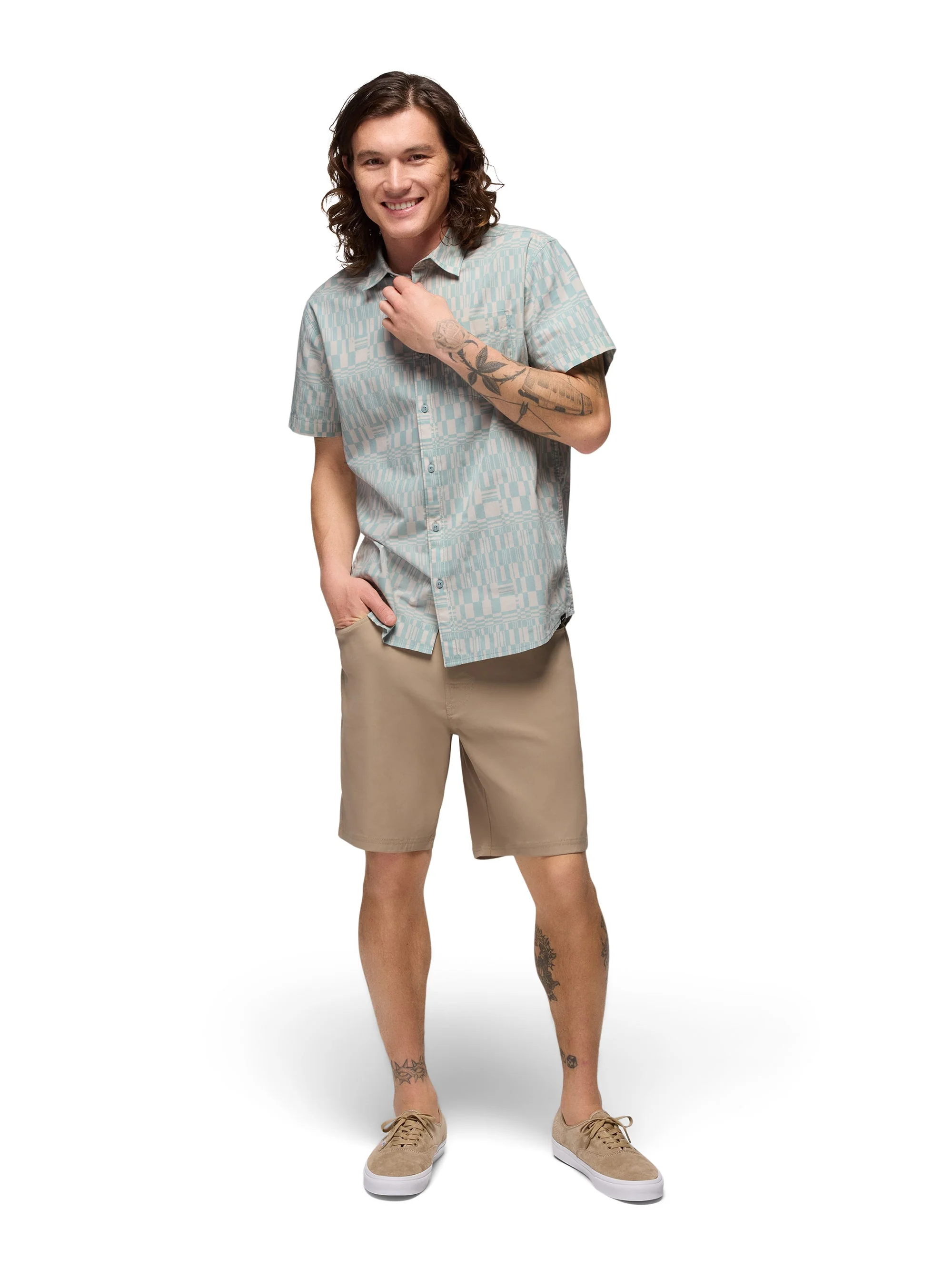 prAna Stretch Zion Mens 5 Pocket Shorts - Image 7