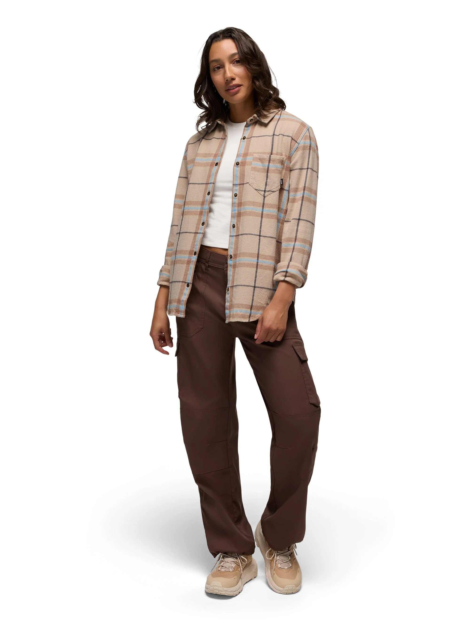 prAna Womens Golden Canyon Flannel - Image 3