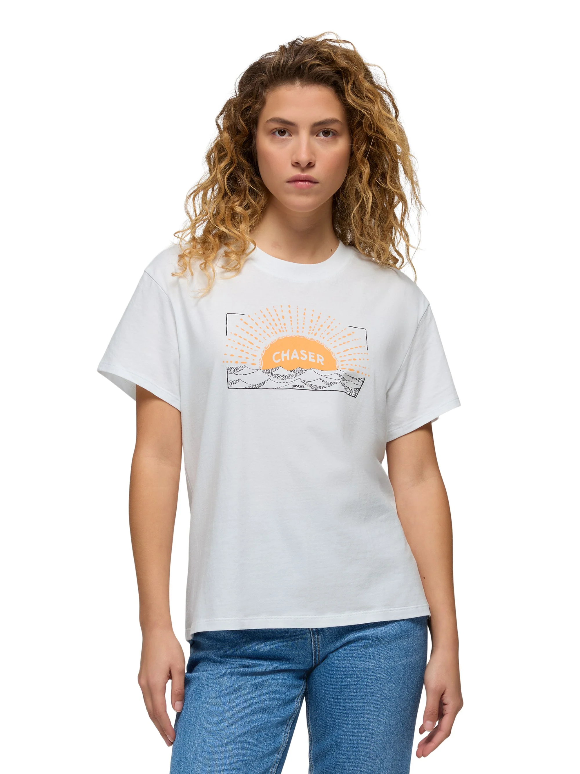 Prana Womens Sun Chaser Journeyman Short Sleeve Tee