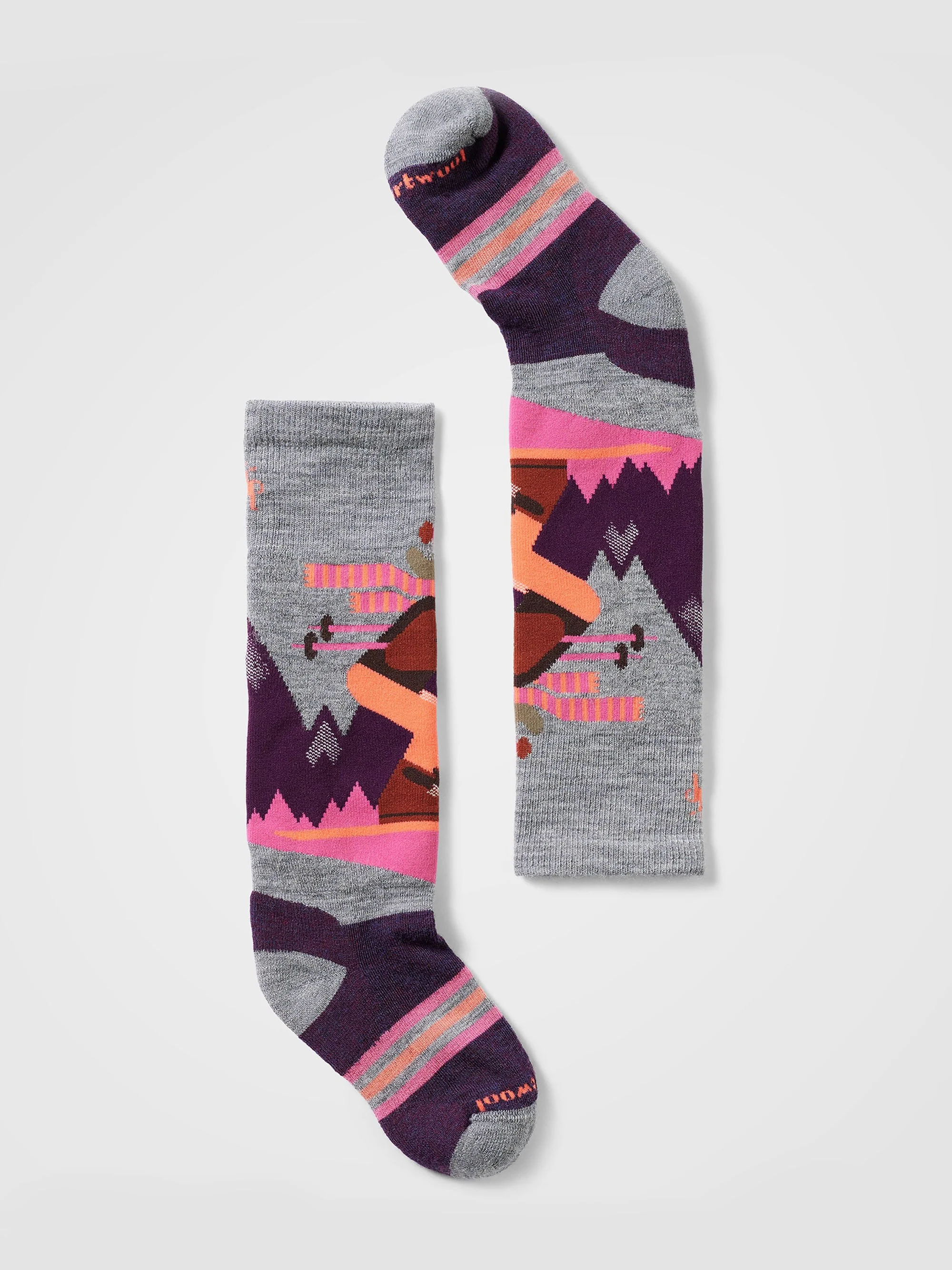 Smartwool Kids Wintersport Full Cushion Mountain Moose OTC Socks - Image 2