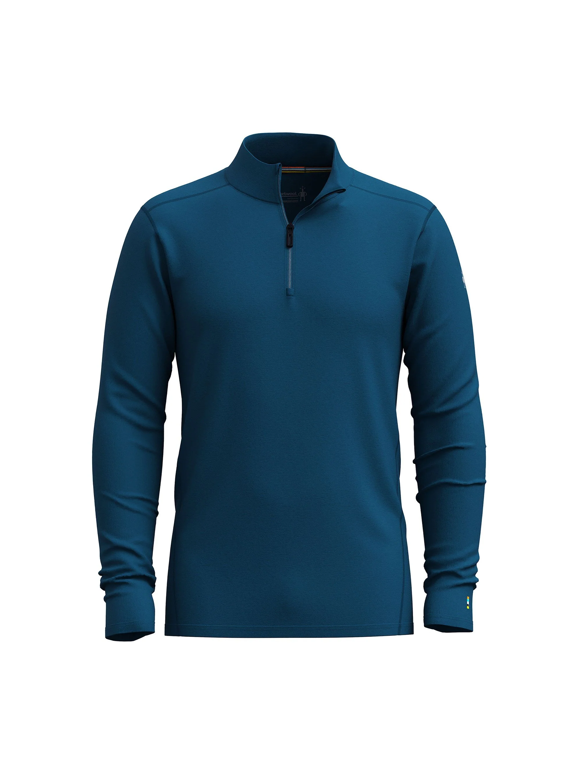 Smartwool Mens Classic All-Season Merino Base Layer 1/4 Zip - Image 3