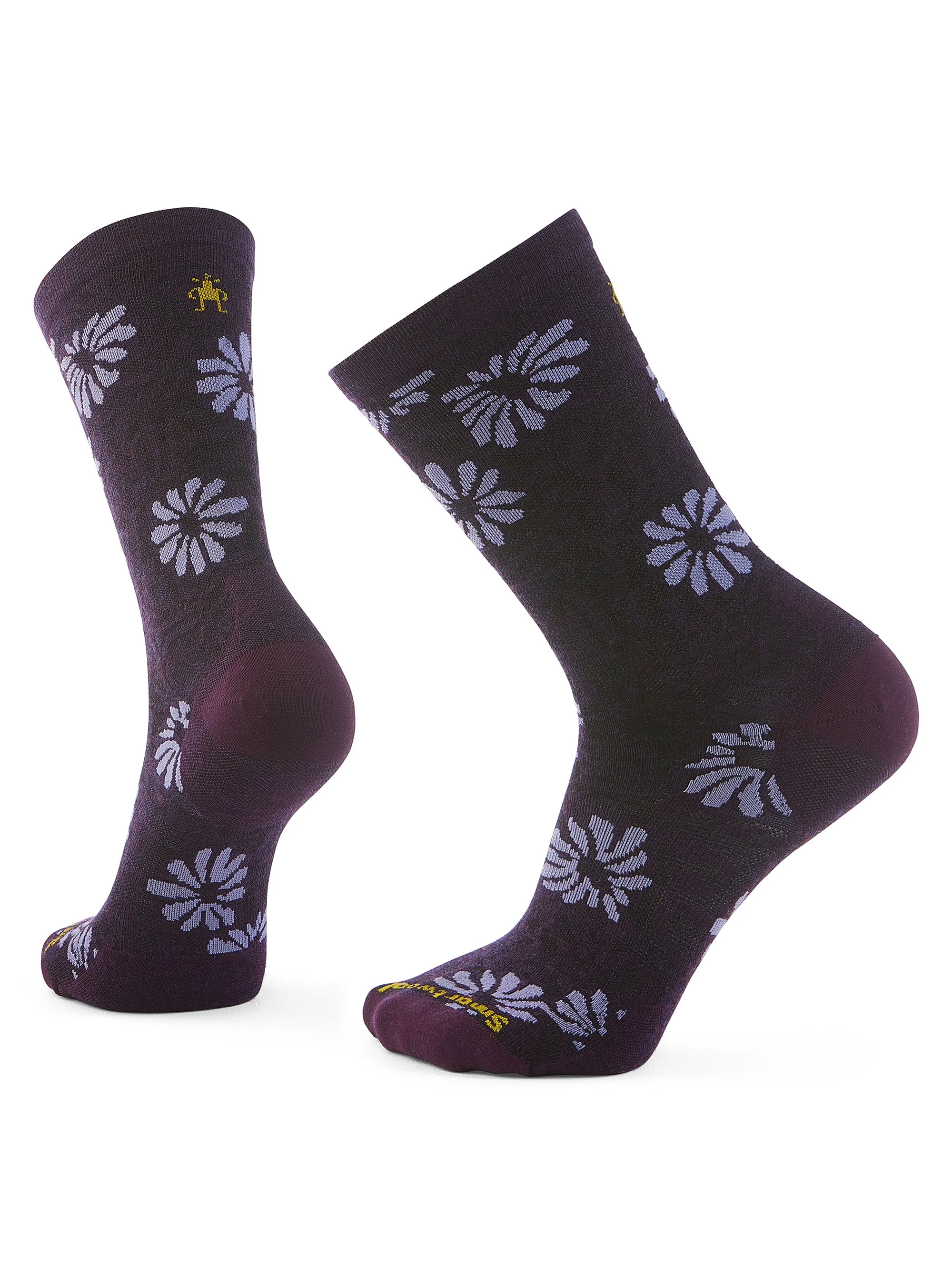 Smartwool Womens Everyday Floral Crew Socks - Image 2