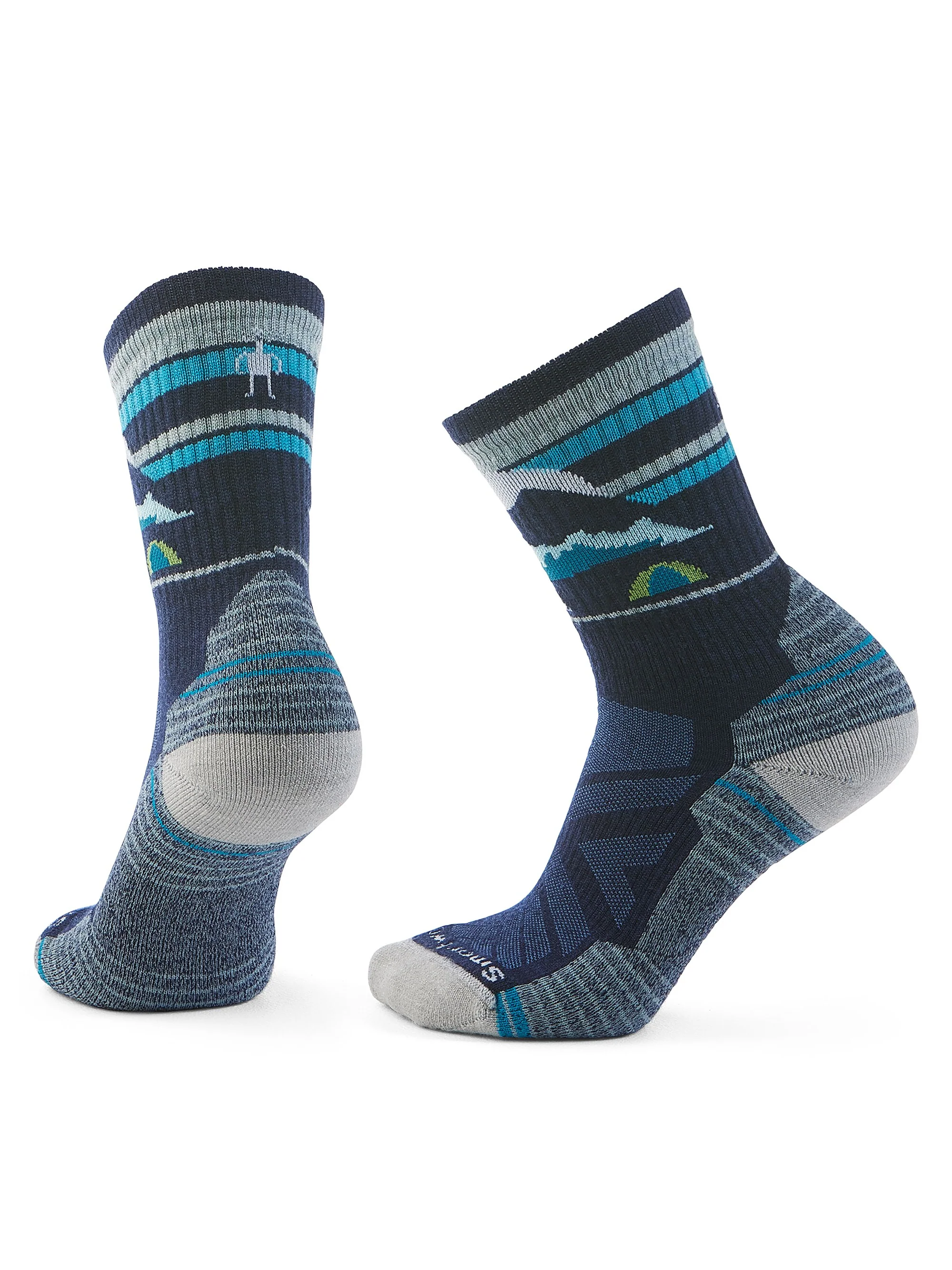 Smartwool Womens Hike Light Cushion Mountain Moon Crew Socks