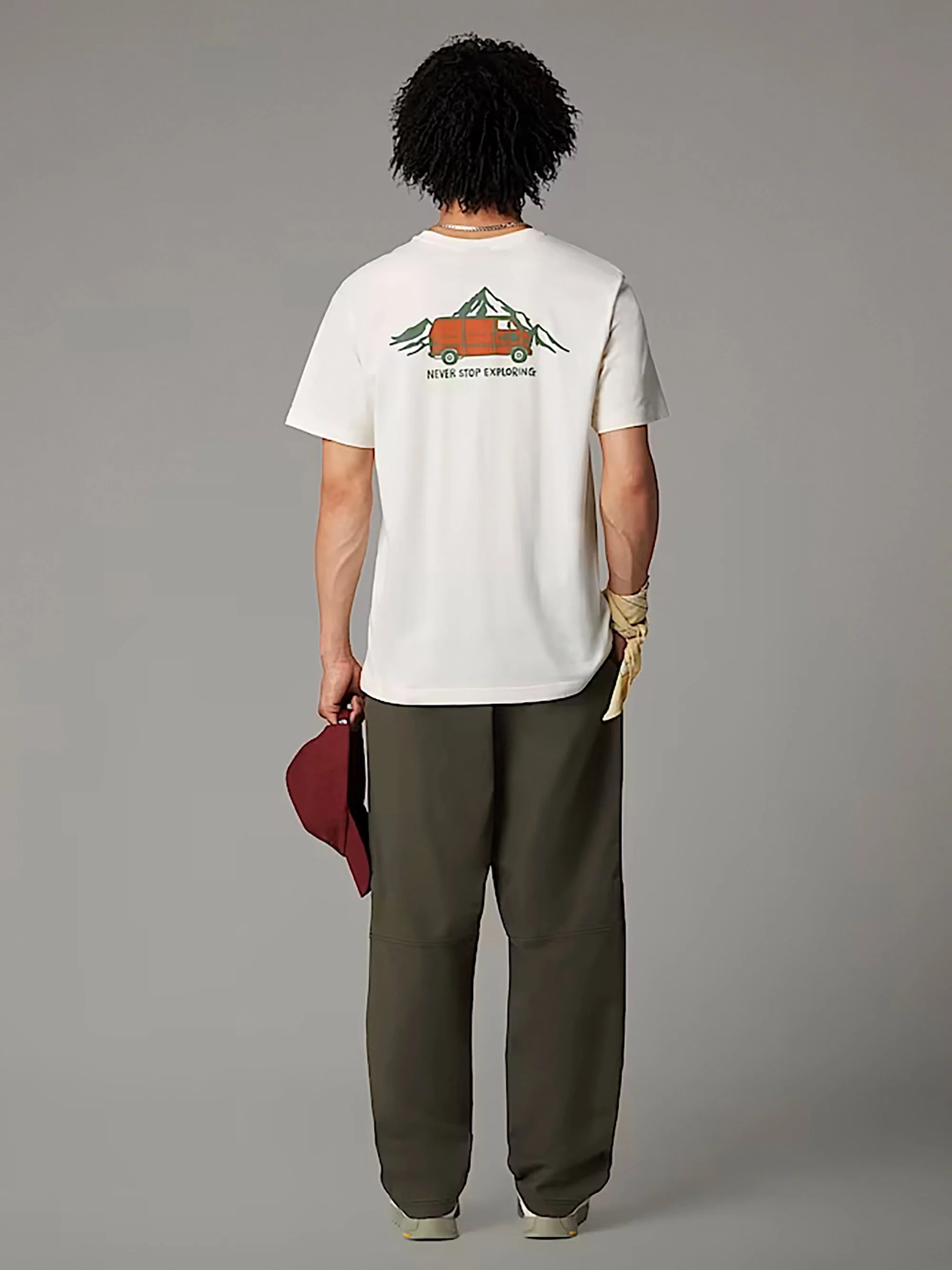 The North Face Mens Short Sleeve Outdoor Graphic Tee - Image 2