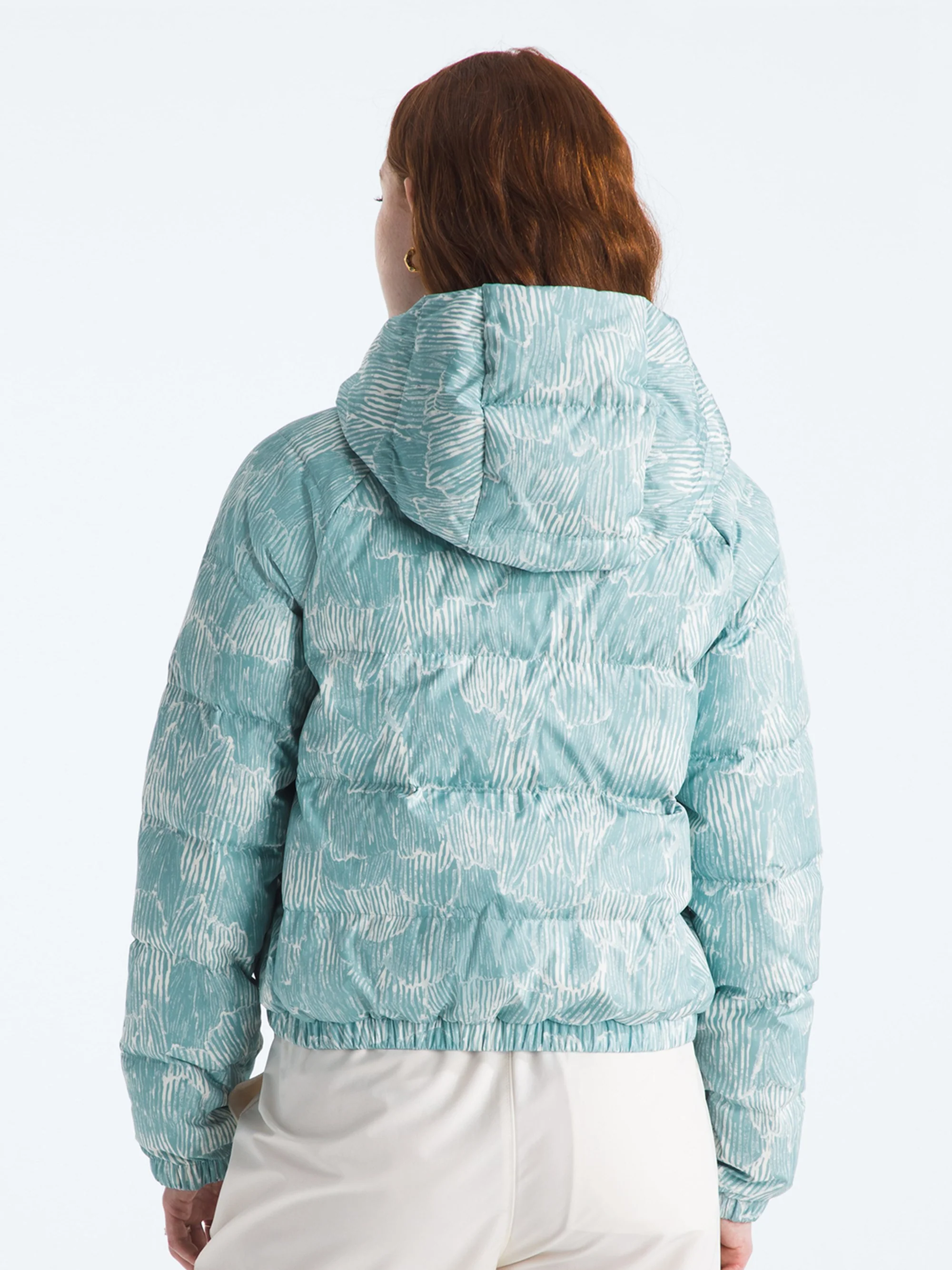 The North Face Womens Hydrenalite Down Hoodie - Print - Image 11